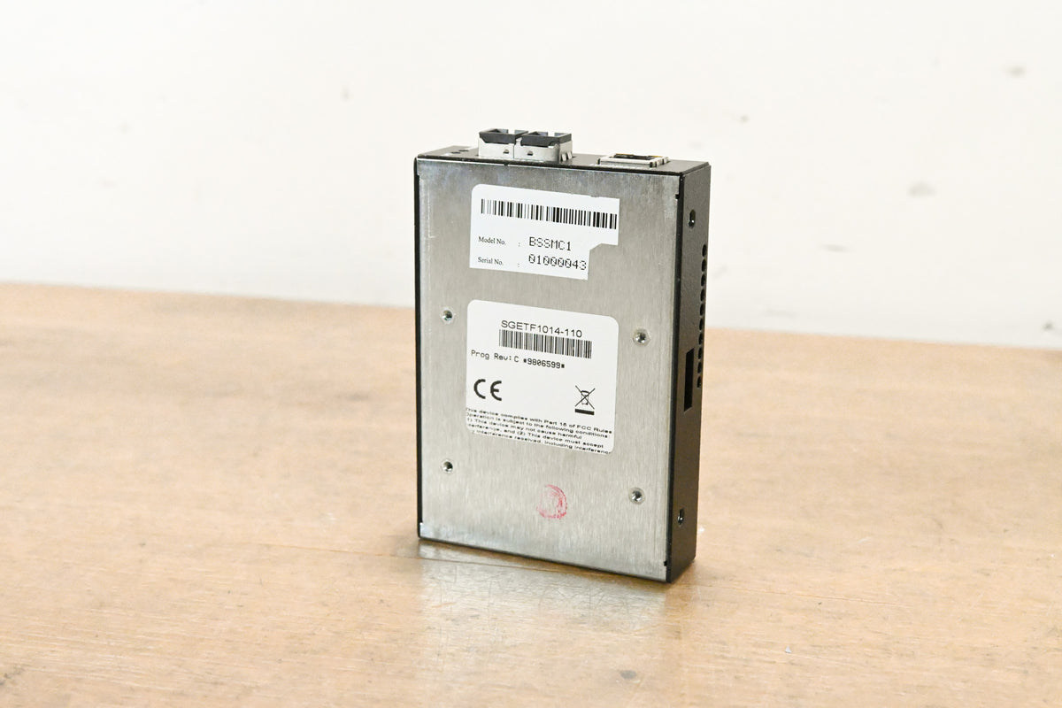 BSS Soundweb London BLU-MC1 1000Base-X to 1000Base-T Converter (NO PSU)