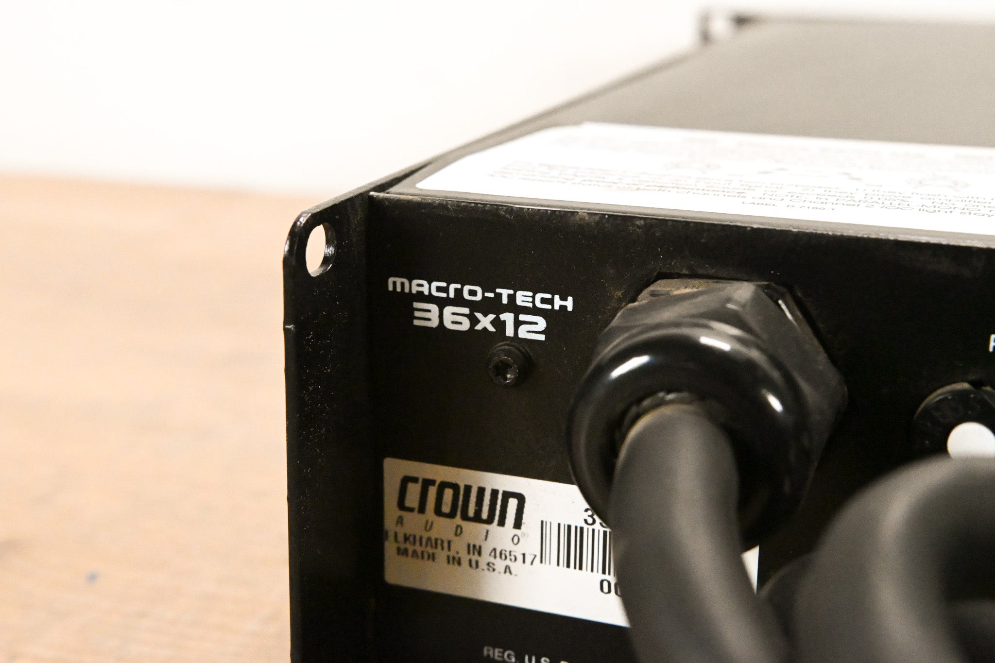 Crown Macro-Tech 36x12 2-Channel Power Amplifier