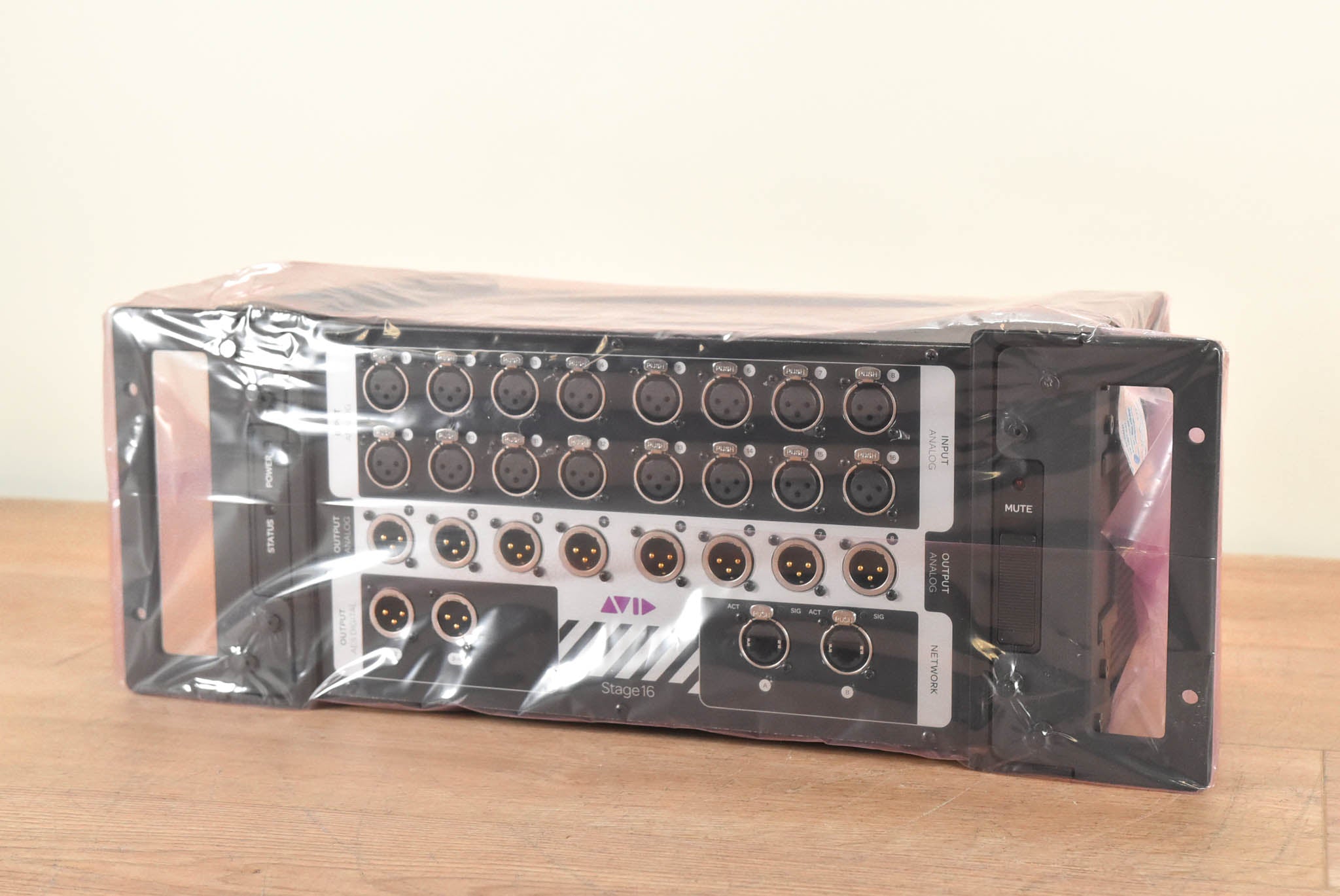 AVID Stage 16 Remote I/O for S3L Digital Mixing System