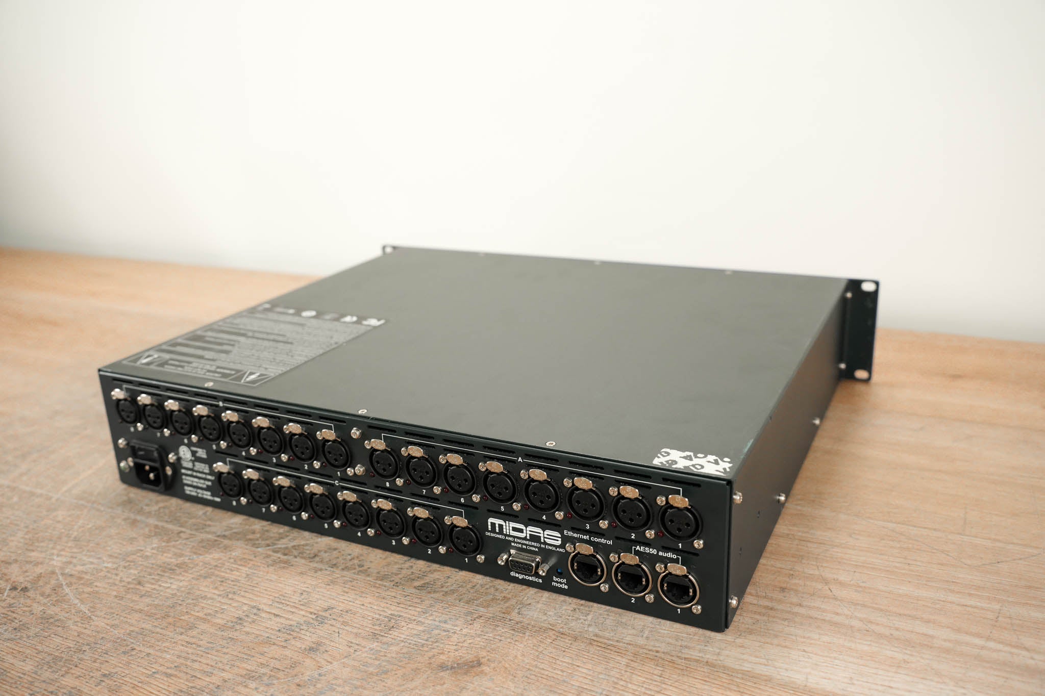 Midas DL151 24-Input Stage Box with 24 Midas Microphone Preamplifiers