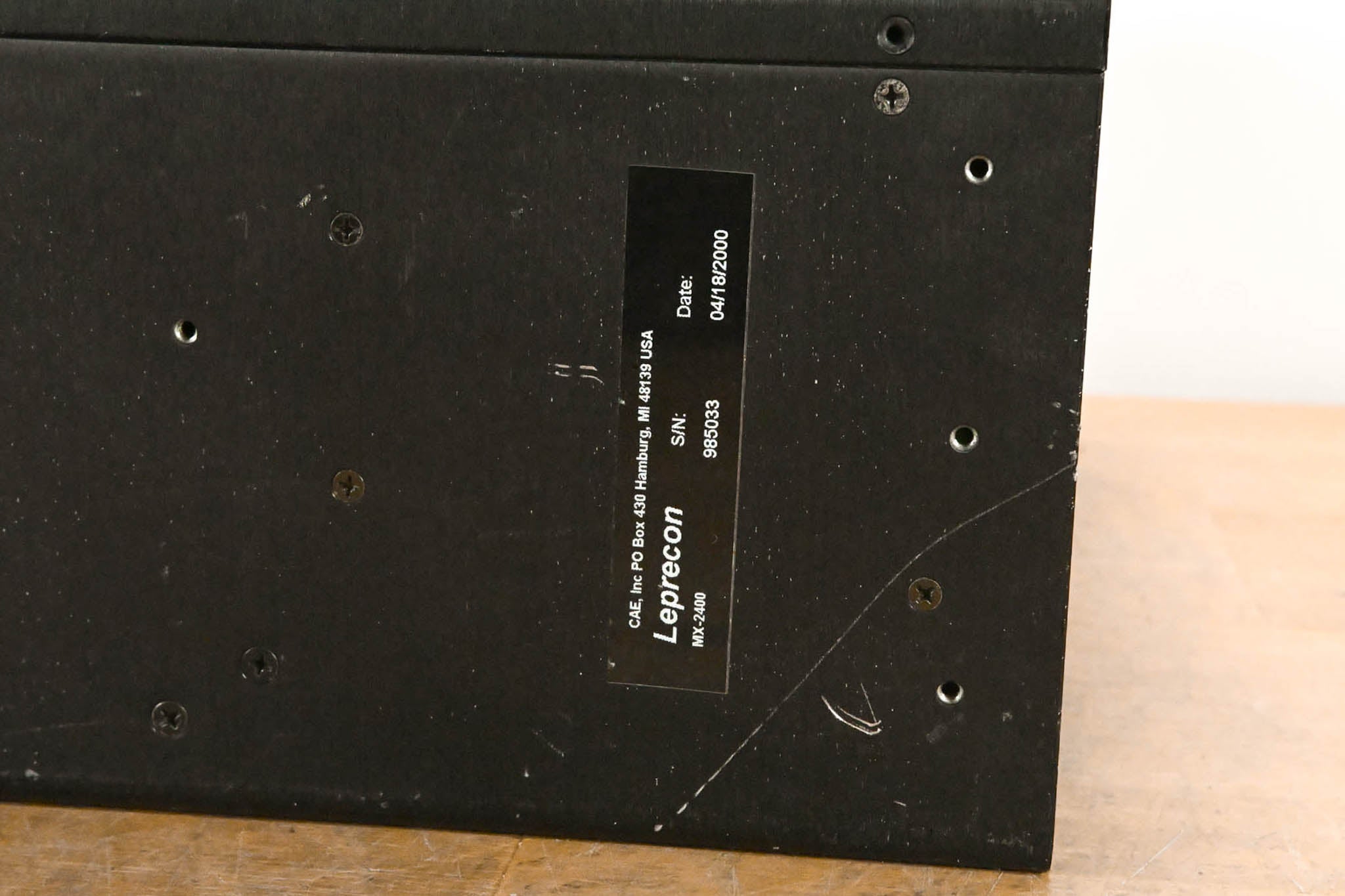 Leprecon MX-2400 24-Channel Lighting Dimmer Rack (NO POWER SUPPLY)