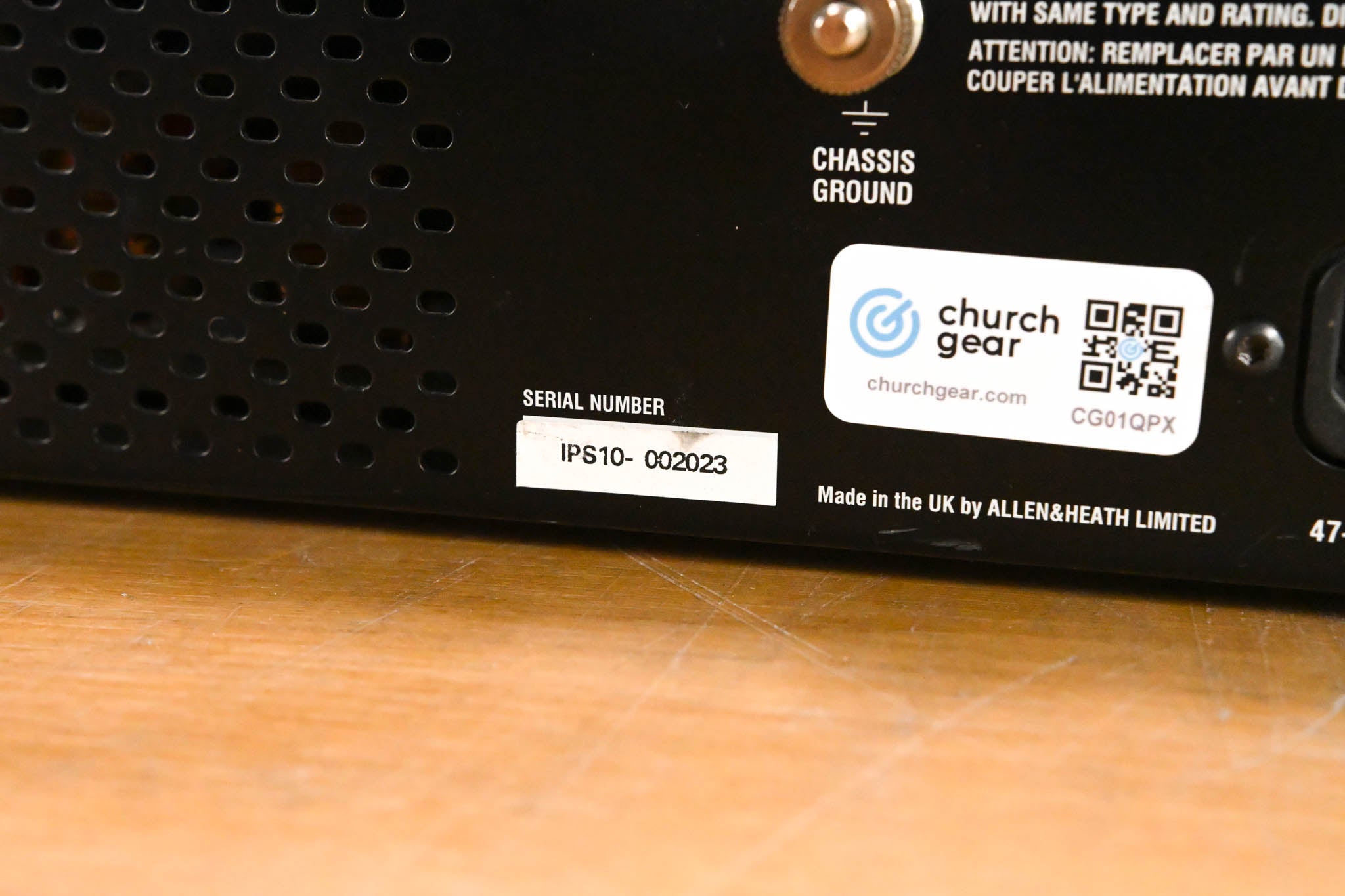 Allen & Heath iPS10 Redundant Power Supply for iLive Consoles