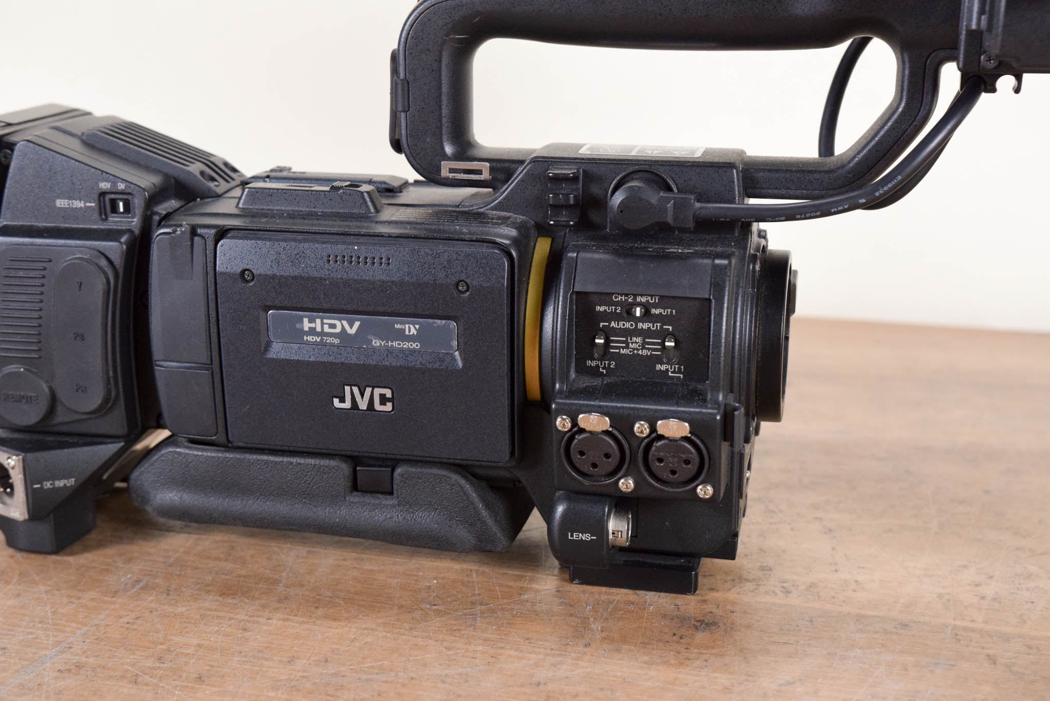 JVC GY-HD200U 1/3" 3-CCD Professional HDV Camcorder