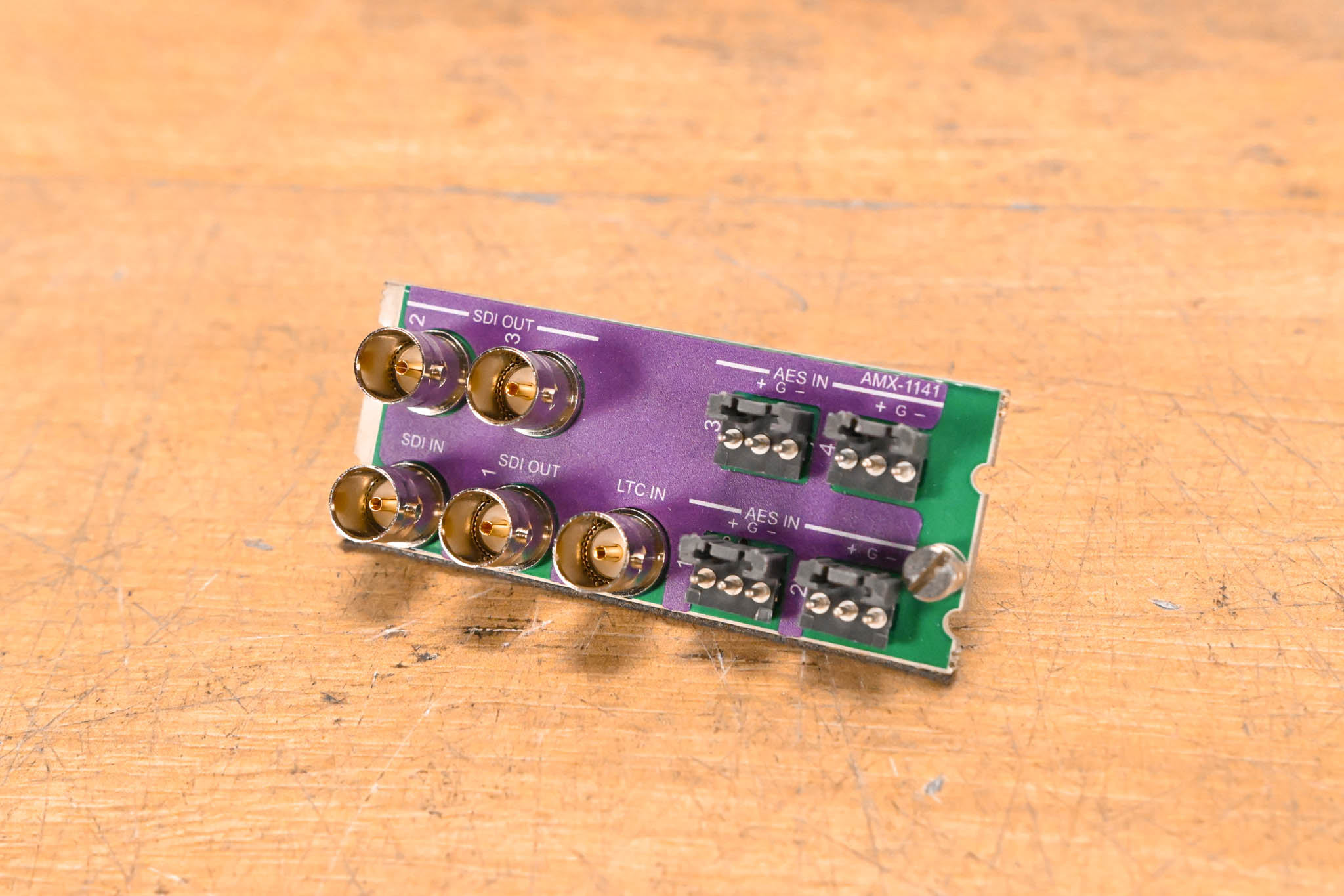 Miranda AMX-1141 Rear I/O Module for Densité Frame
