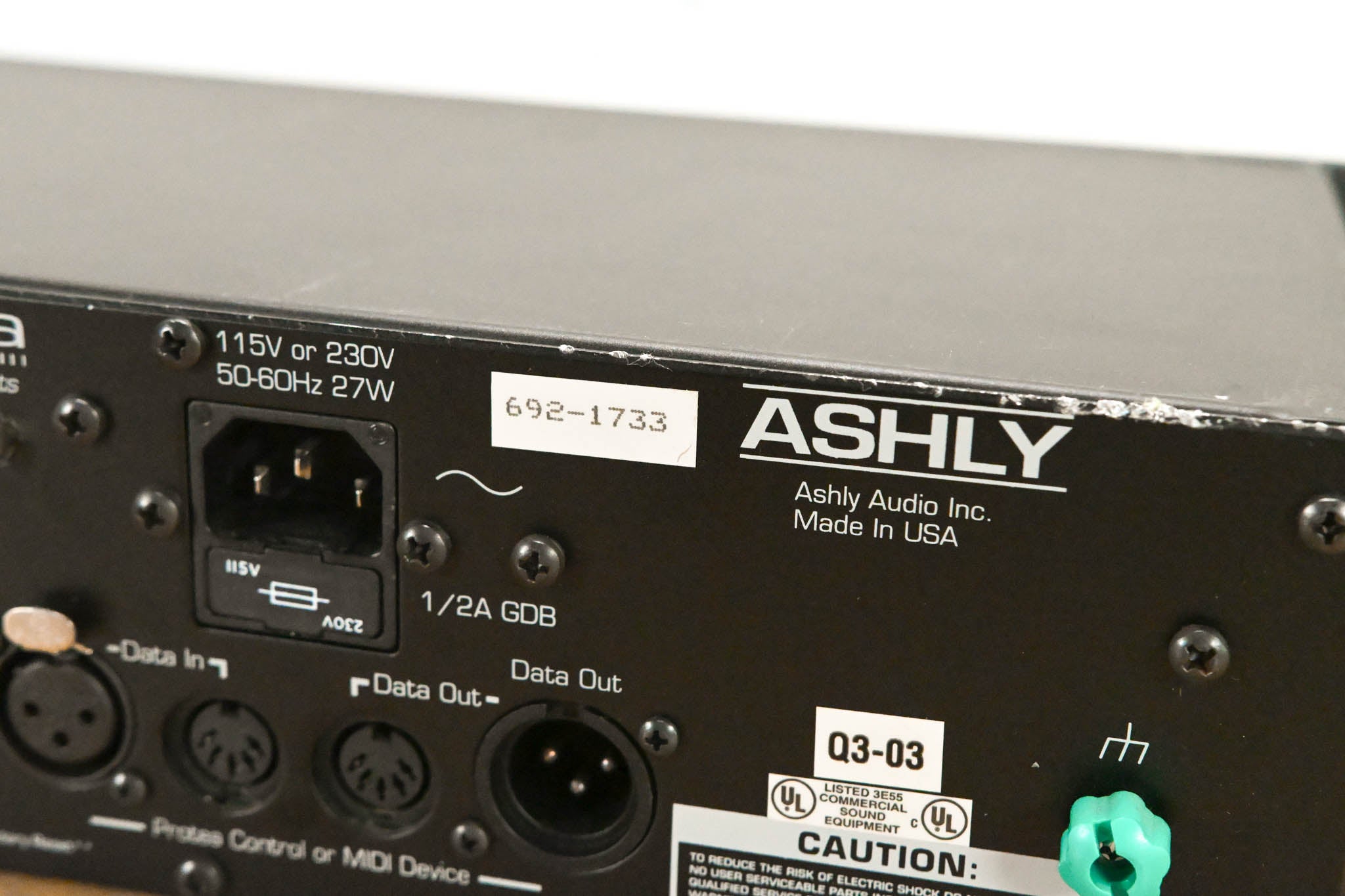 Ashly Protea System II 4.24GS 4-Channel Digital Graphic Equalizer Slave