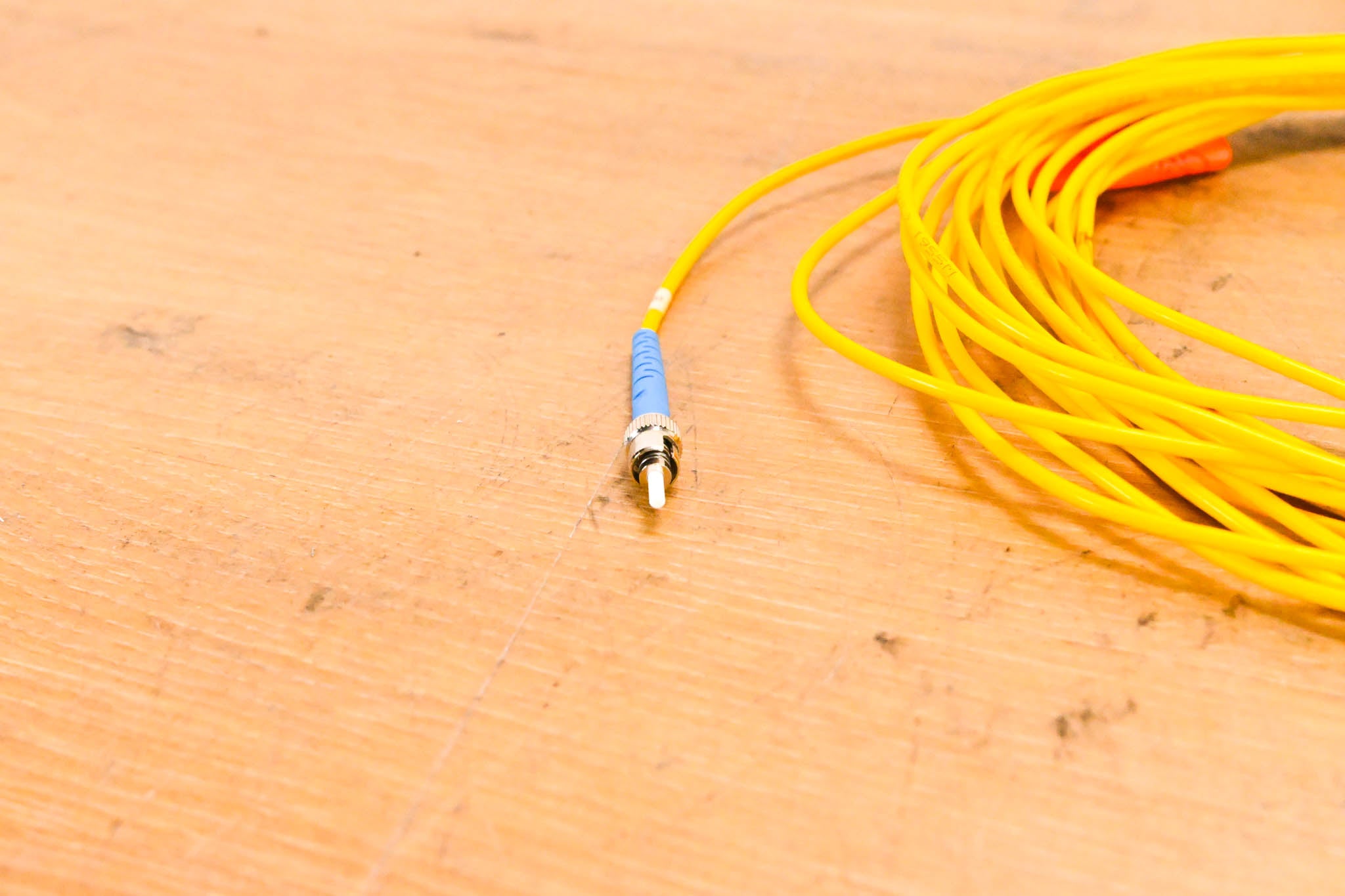 Corning SMF-28 Ultra Single Mode Simplex Fiber Cable - 30'
