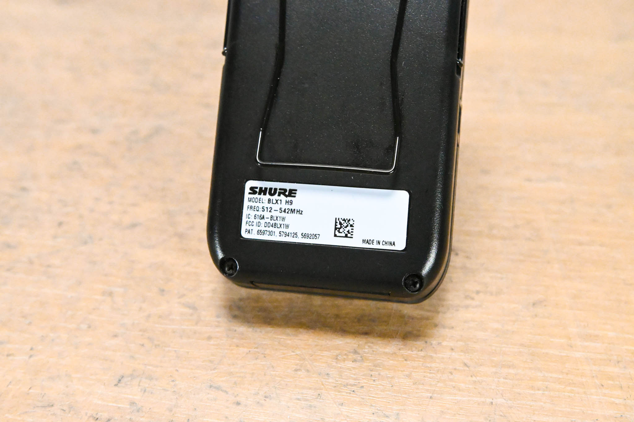 Shure BLX14 Bodypack Wireless System - H9 Band: 512-542 MHz (NO PSU)