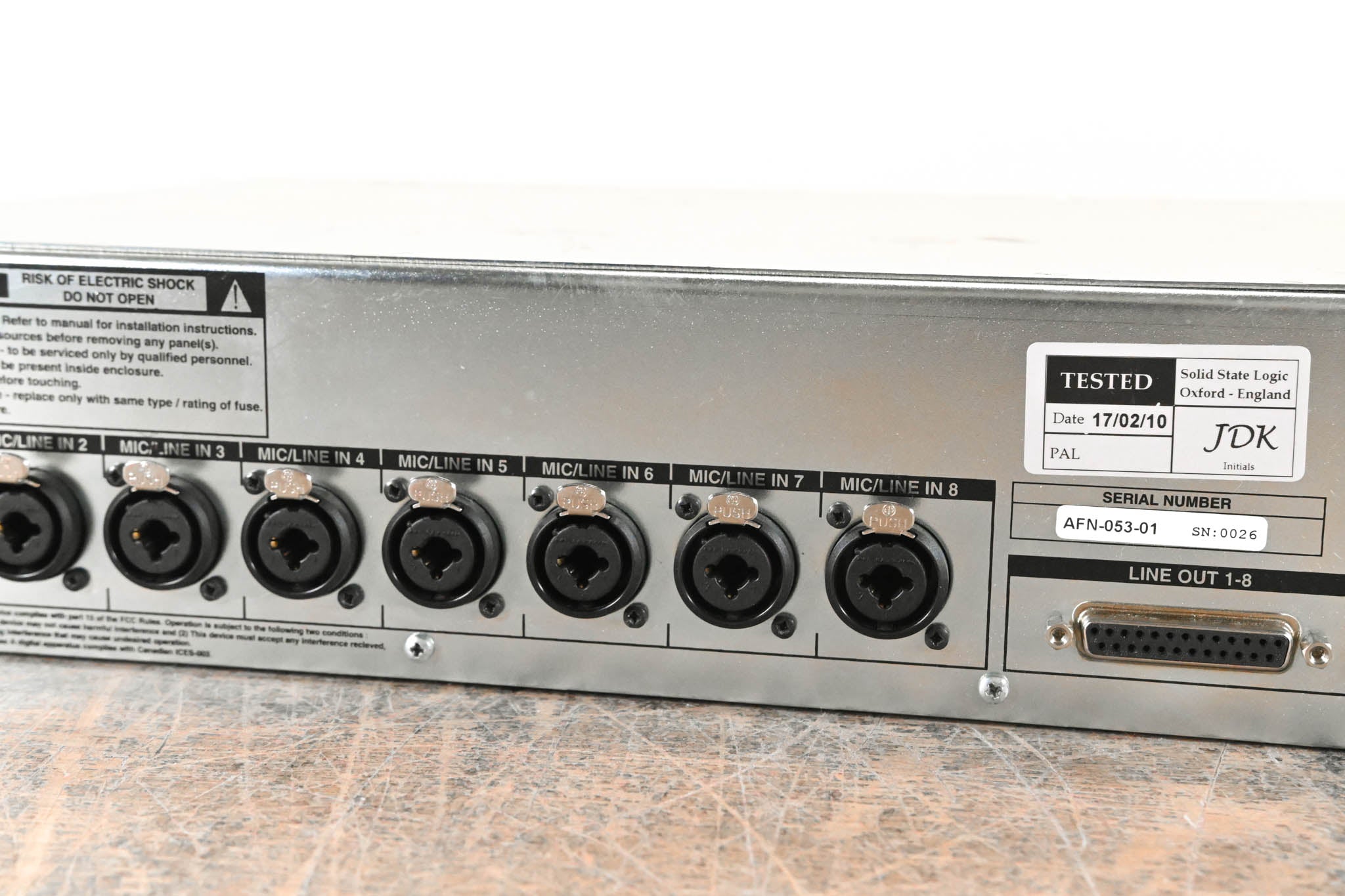 Solid State Logic XLogic Alpha-Link 8-RMP Mic Preamp