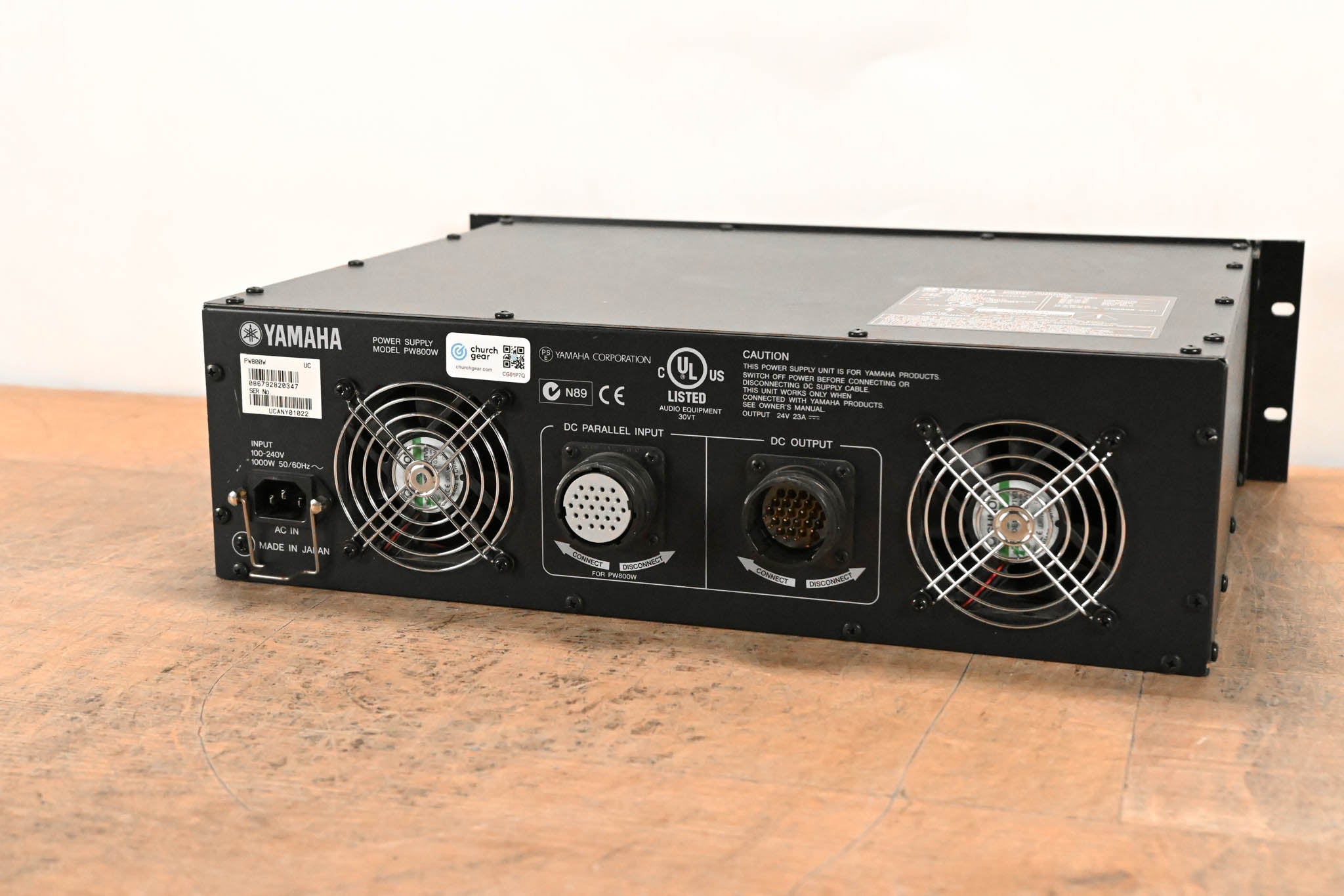 Yamaha PW800W Mixer Redundant Power Supply