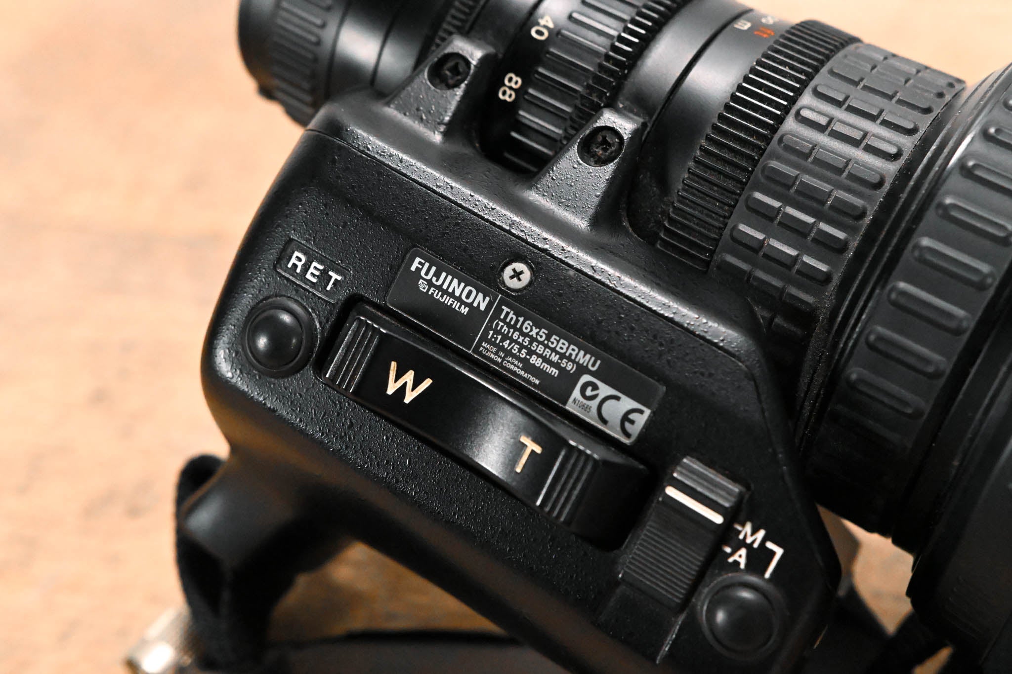 Fujinon Th16x5.5BRMU 1/3" Broadcast Zoom Lens - 1:1.4/5.5-88mm