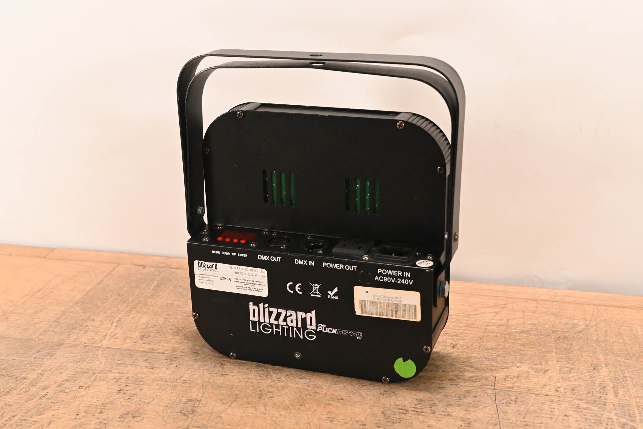 Blizzard Lighting The Puck RGBAW Flat LED PAR Can