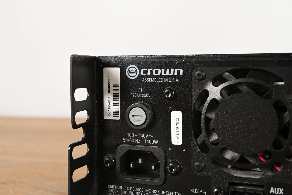 Crown DCi 8|300N 8-Channel, 300W @ 4 ohms Power Amplifier w/ BLU link