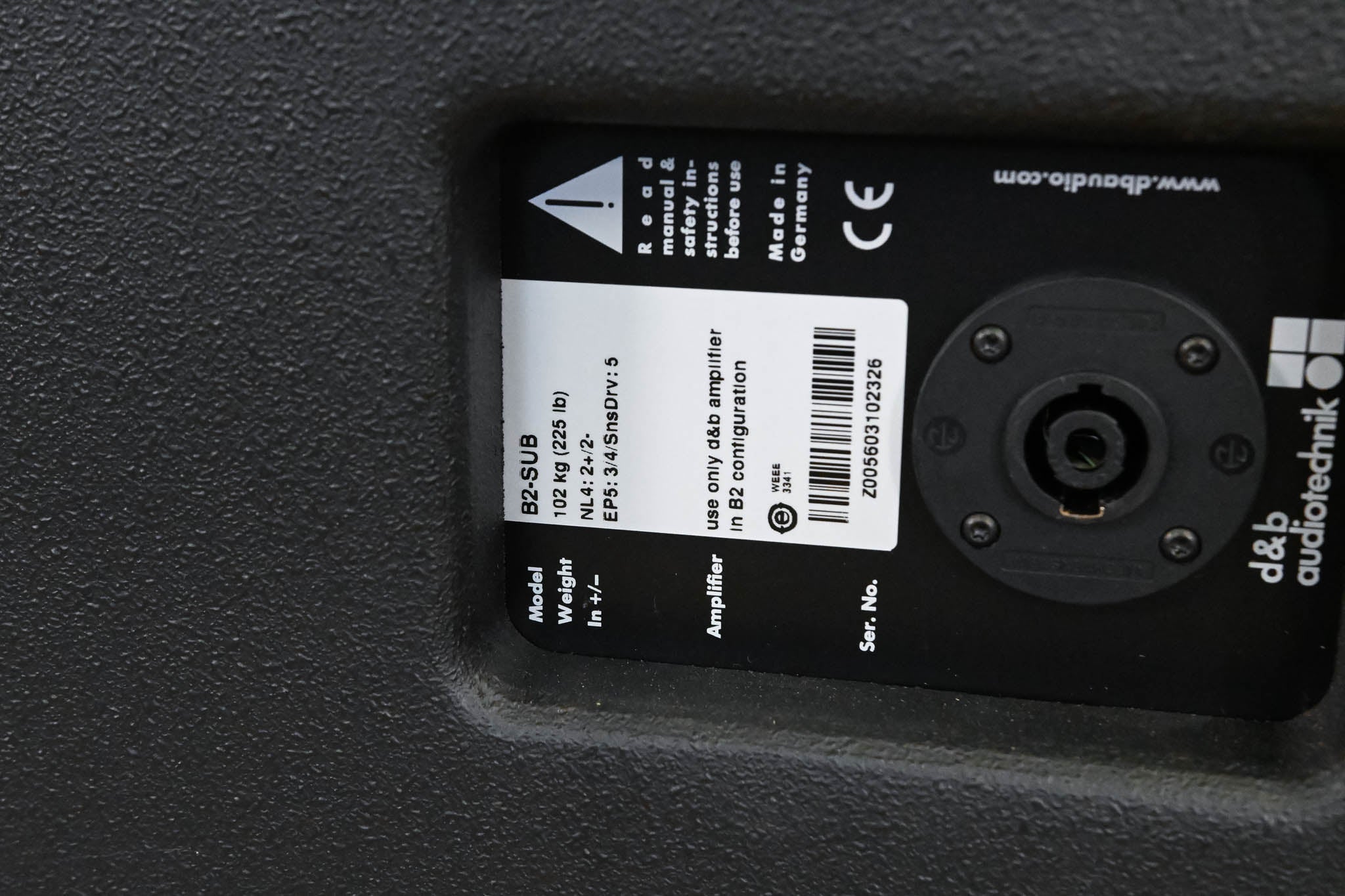 d&b audiotechnik B2-SUB 2 x 18" Passive Subwoofer