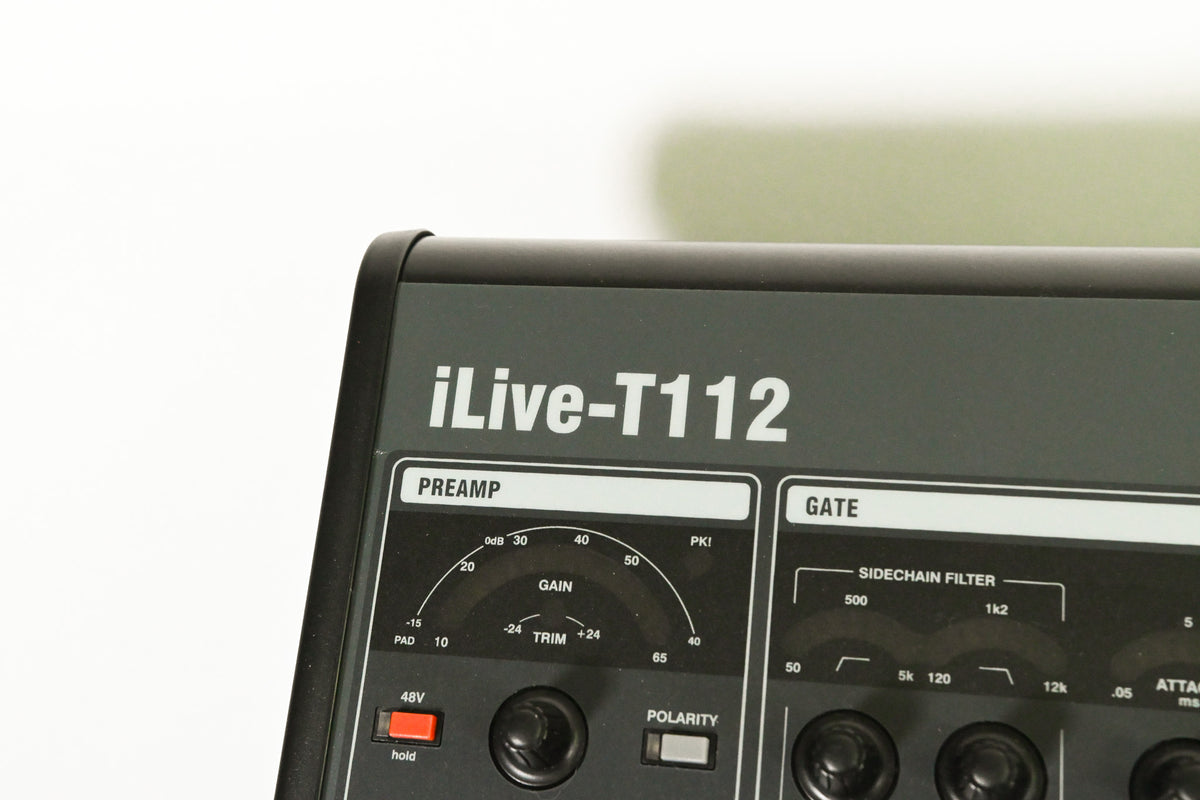 Allen & Heath iLive-T112 Mixing Surface with iDR-48 Fixed Format MixRack