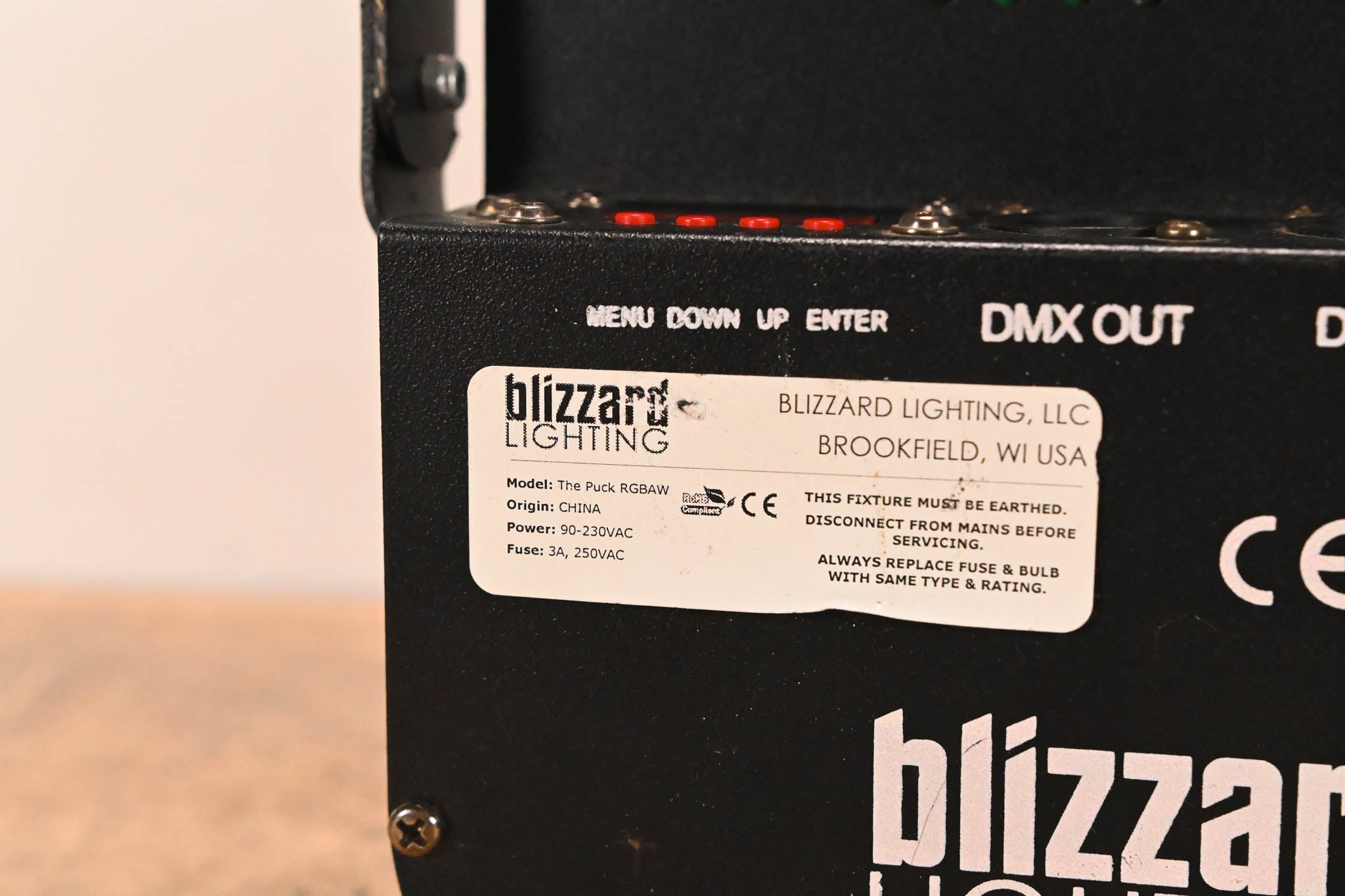 Blizzard Lighting The Puck RGBAW Flat LED PAR Can