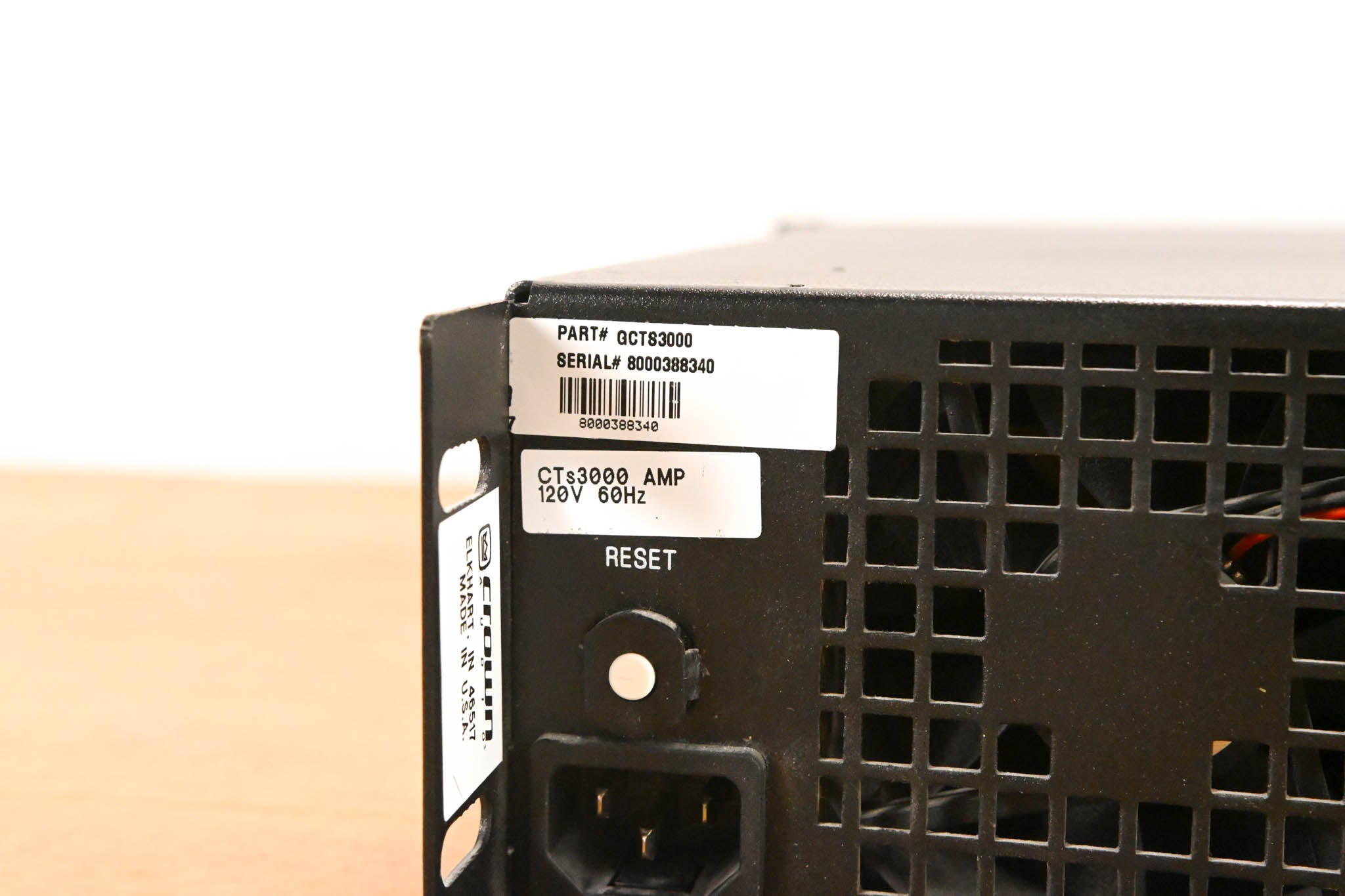 Crown CTs 3000 Two-Channel 1500W Power Amplifier