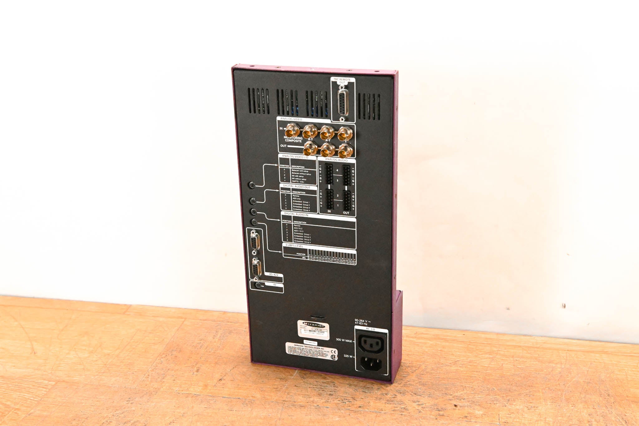 Miranda VTR-100 Analog to Digital Bi-Directional Media Converter