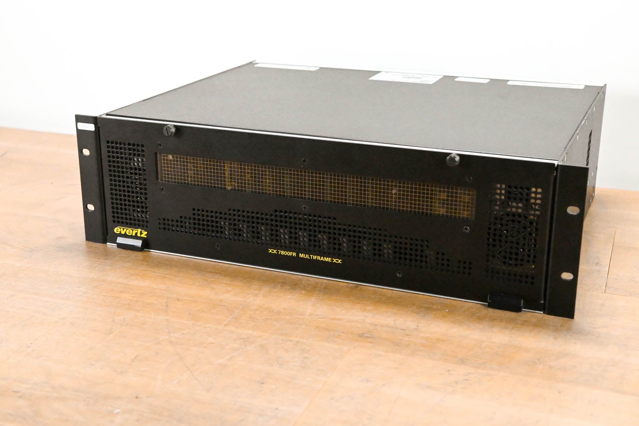 Evertz 7800FR 3RU Rackmount MultiFrame with Cards
