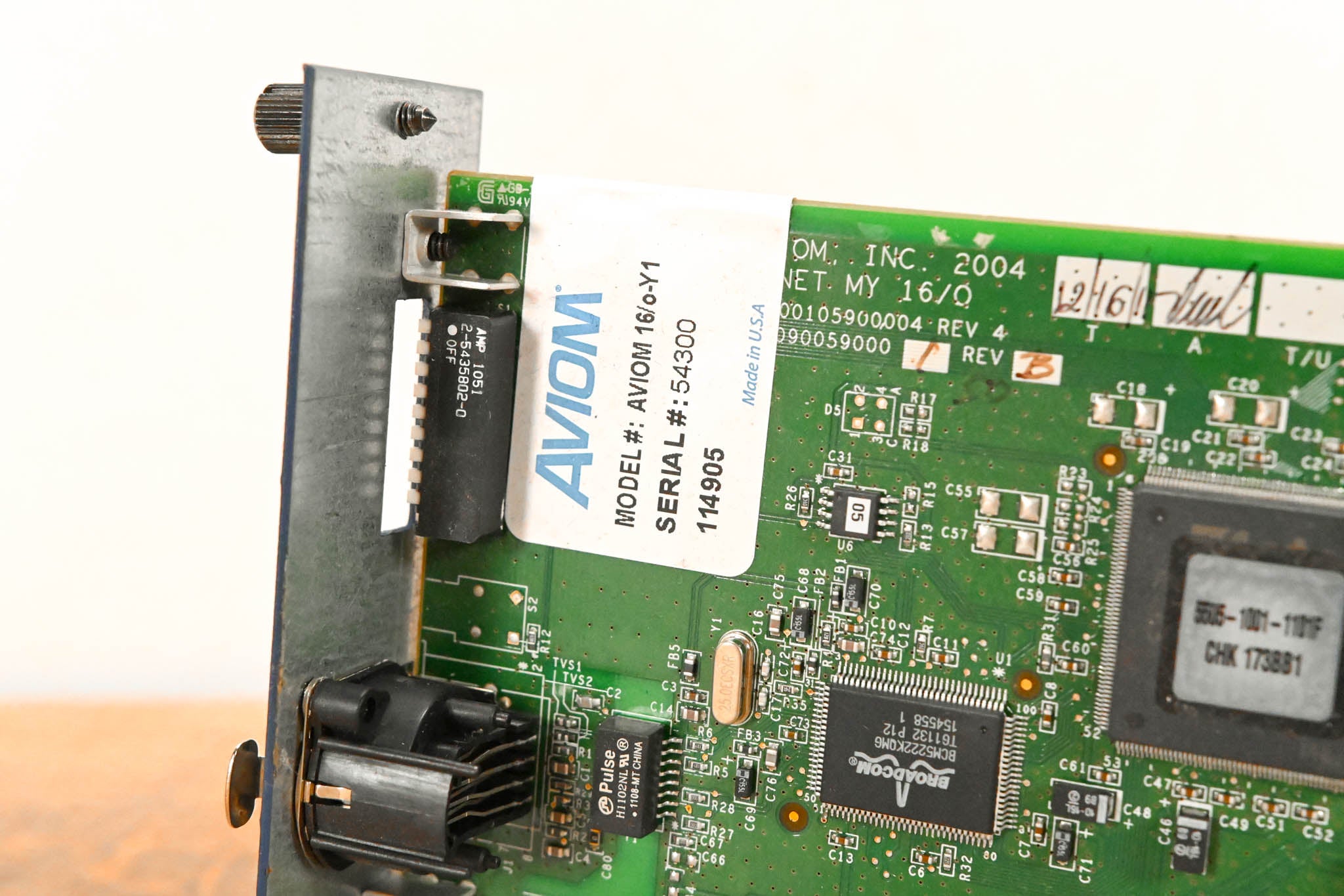 Aviom 16/o-Y1 A-Net Card for Yamaha Digital Products