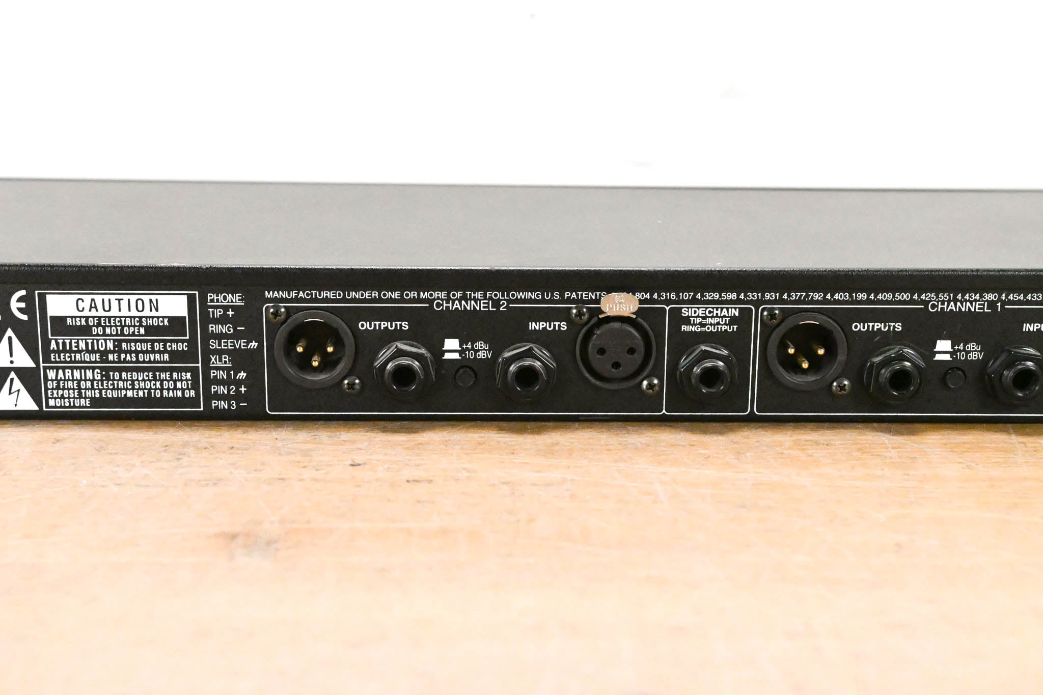 dbx 266XL 2-Channel Compressor/Gate