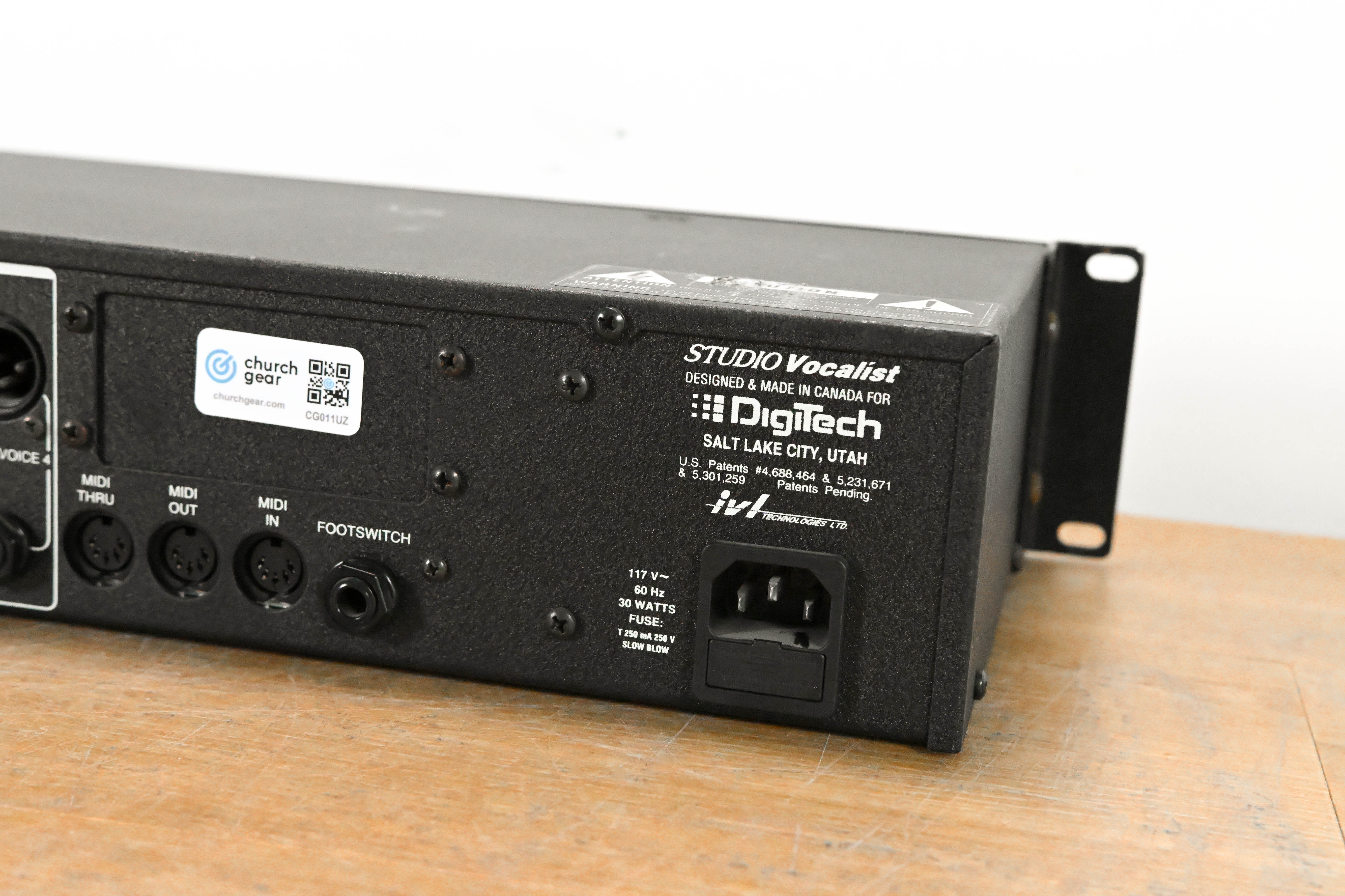 DigiTech Studio Vocalist Vocal Harmony Processor