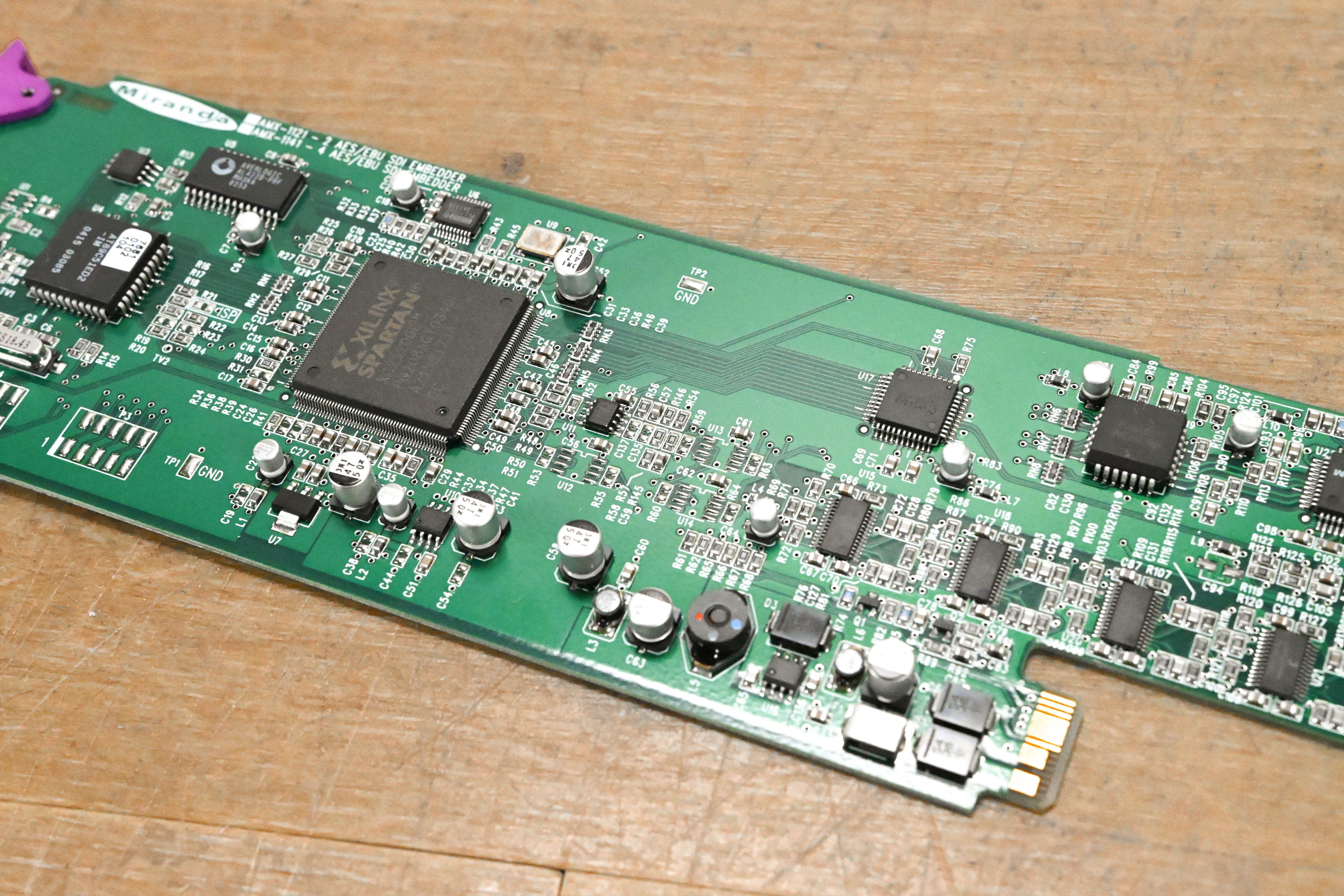 Miranda AMX-1141 4-Channel AES/EBU SDI Audio Embedder Densité Card
