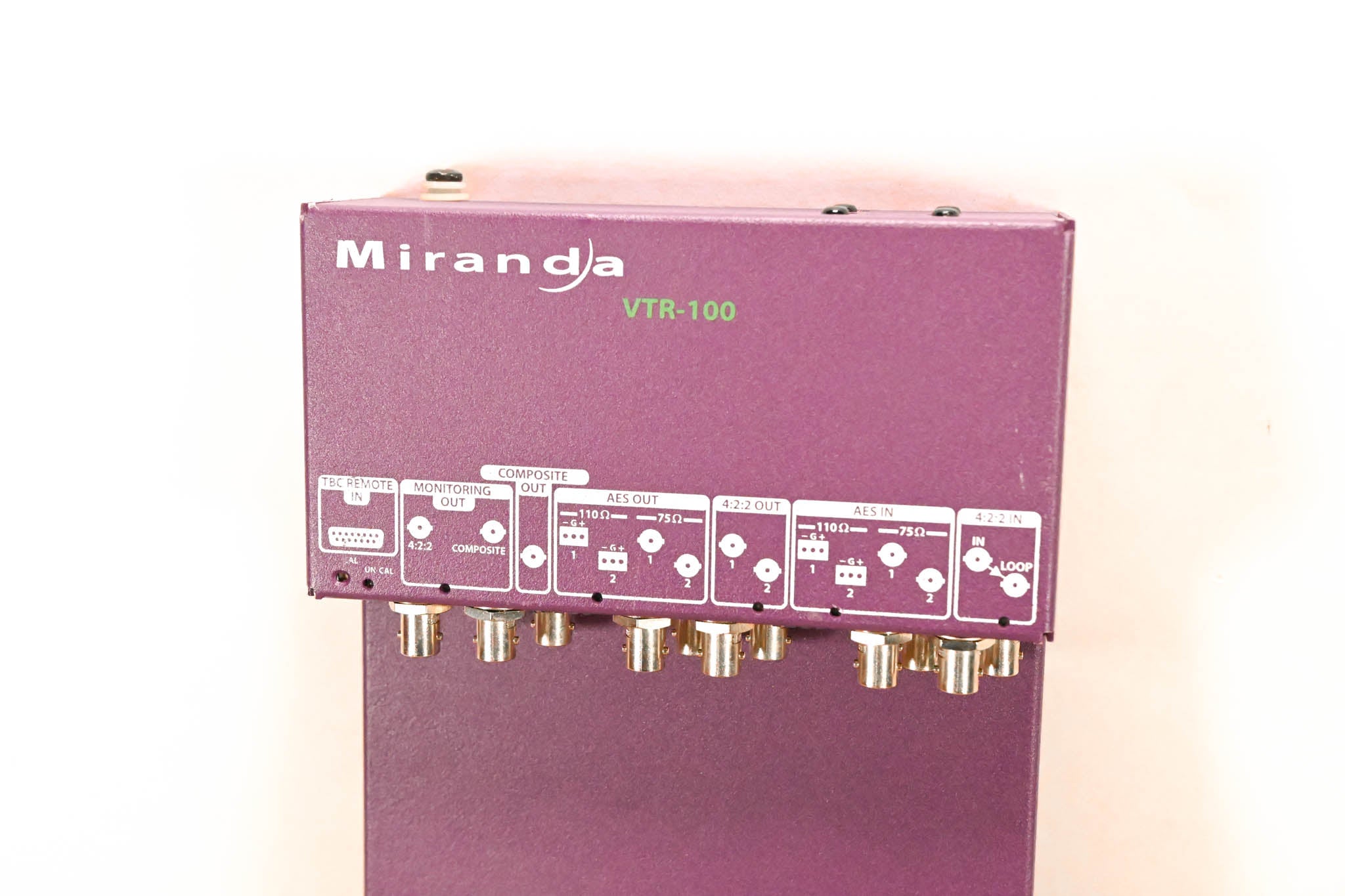 Miranda VTR-100 Analog to Digital Bi-Directional Media Converter