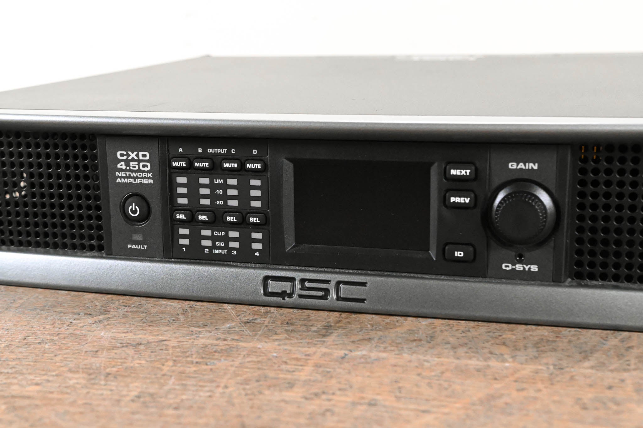 QSC CXD4.5 4-Channel Installation Power Amplifier with DSP