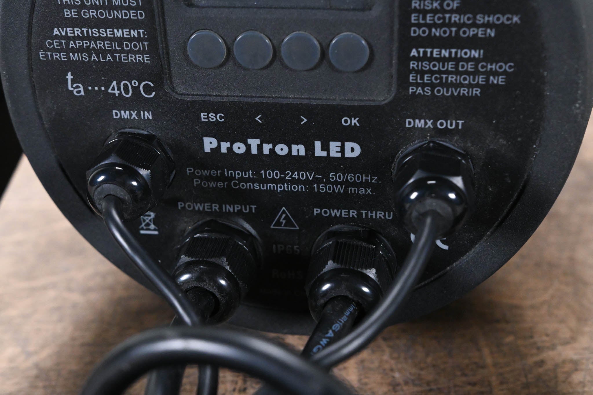 Elation ProTron LED 6,500K Cool White LED Strobe Light