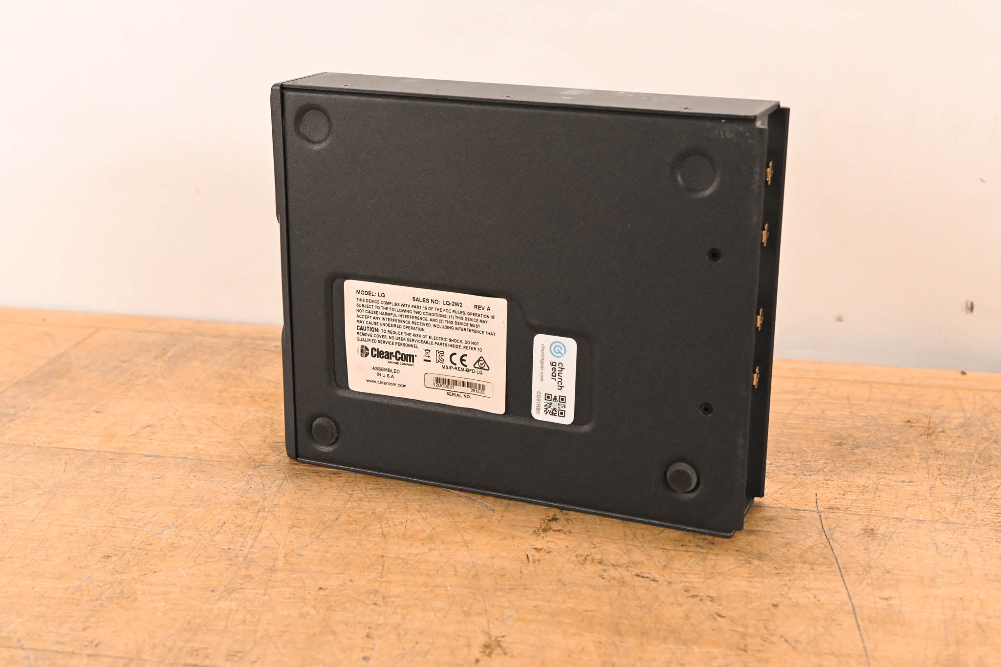 Clear-Com LQ-2W2 Compact 2-Port Partyline IP Interface (NO POWER SUPPLY)