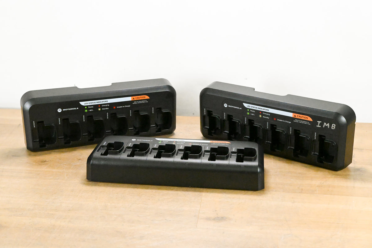 Motorola CP200d 15-Radio Bundle w/ Chargers, Headsets & Pelican Cases