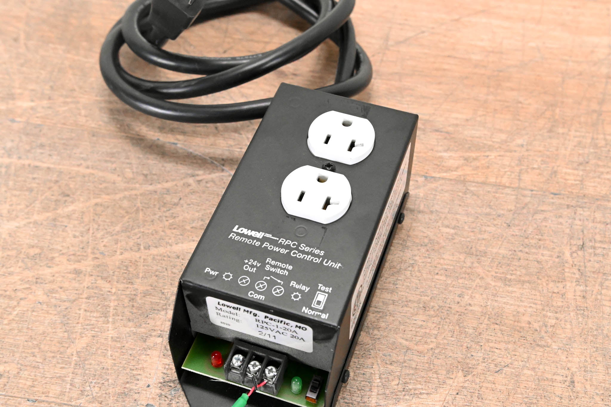 Lowell RPC-1-20A 20A Remote Power Control Unit