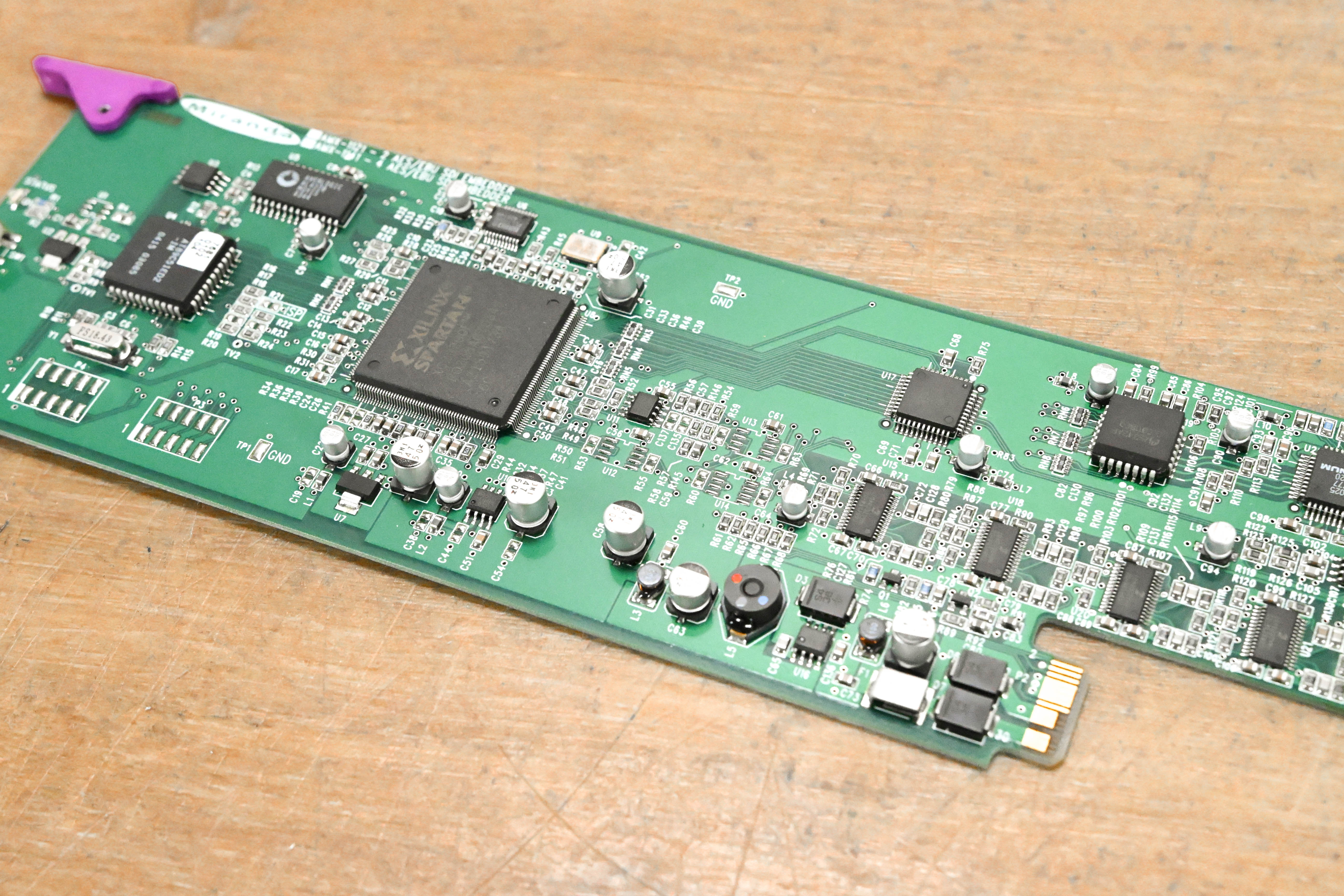 Miranda AMX-1141 4-Channel AES/EBU SDI Audio Embedder Densité Card