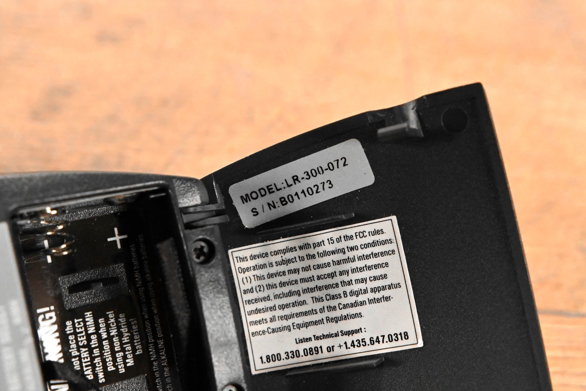 Listen Technologies LR-300-072 Portable Digital RF Receiver (72 MHz)