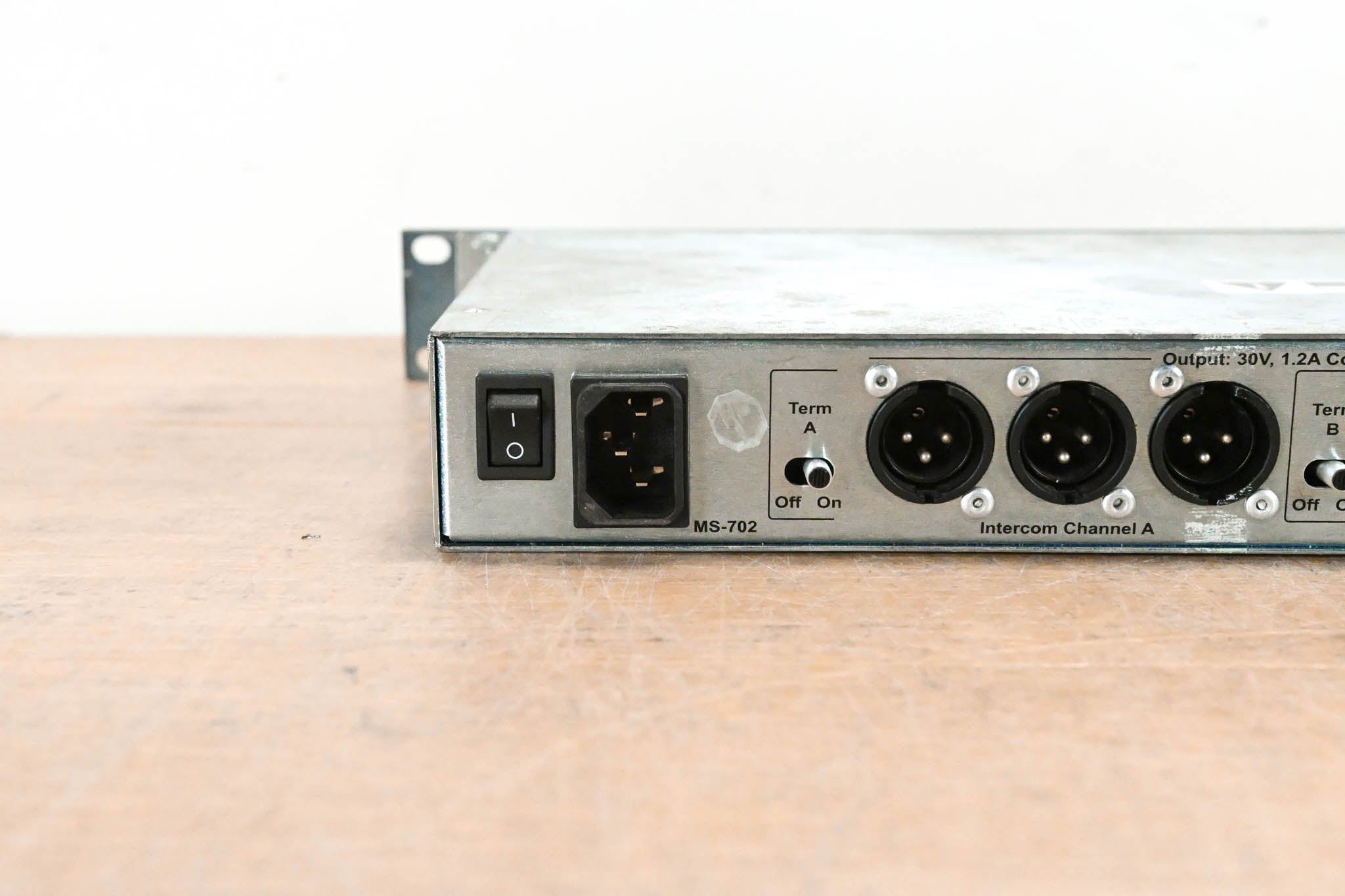 Clear-Com MS-702 2-Channel 1RU Intercom Main Station