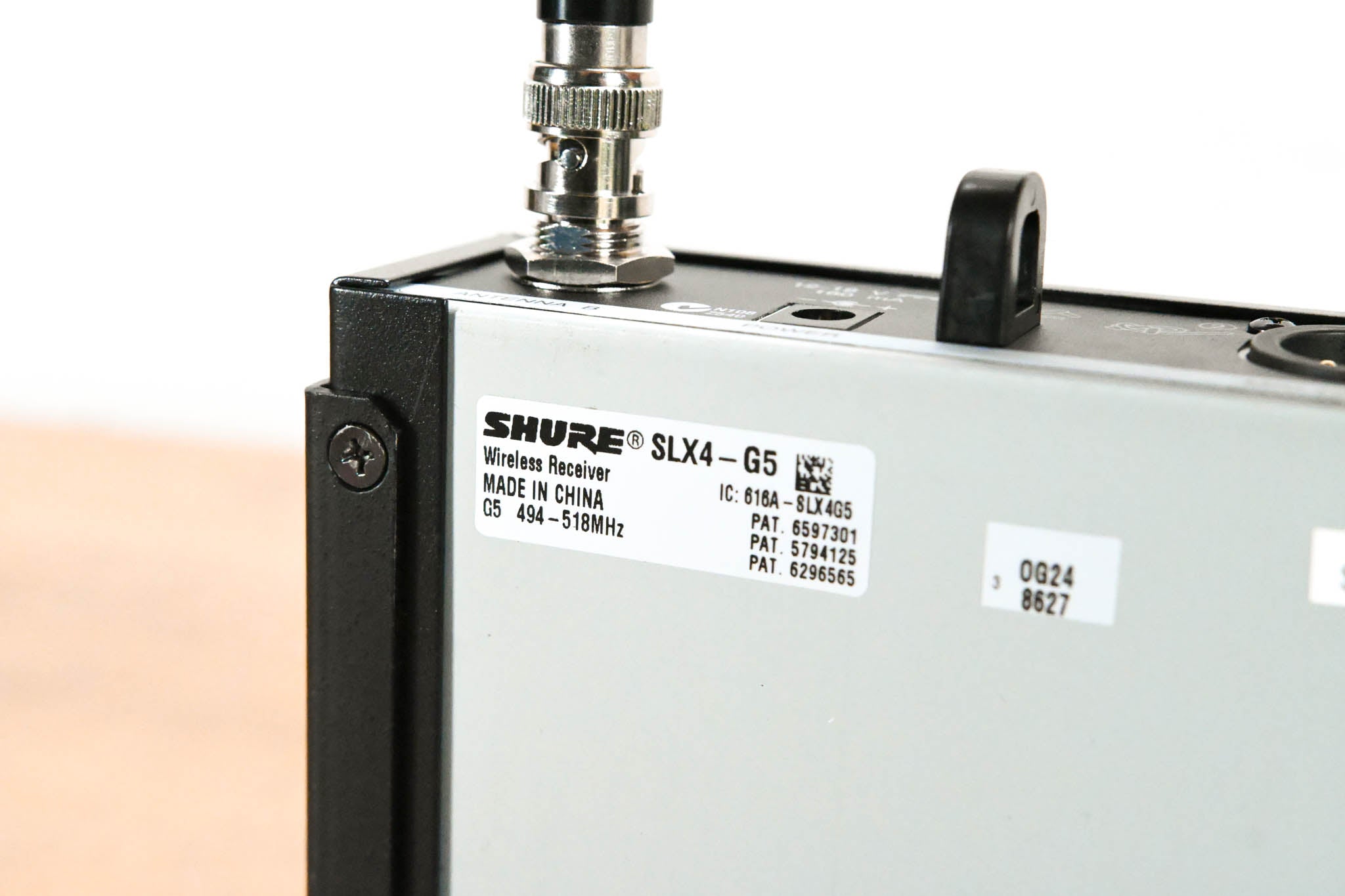 Shure SLX24/SM58 Handheld Wireless System - G5 Band (NO POWER SUPPLY)