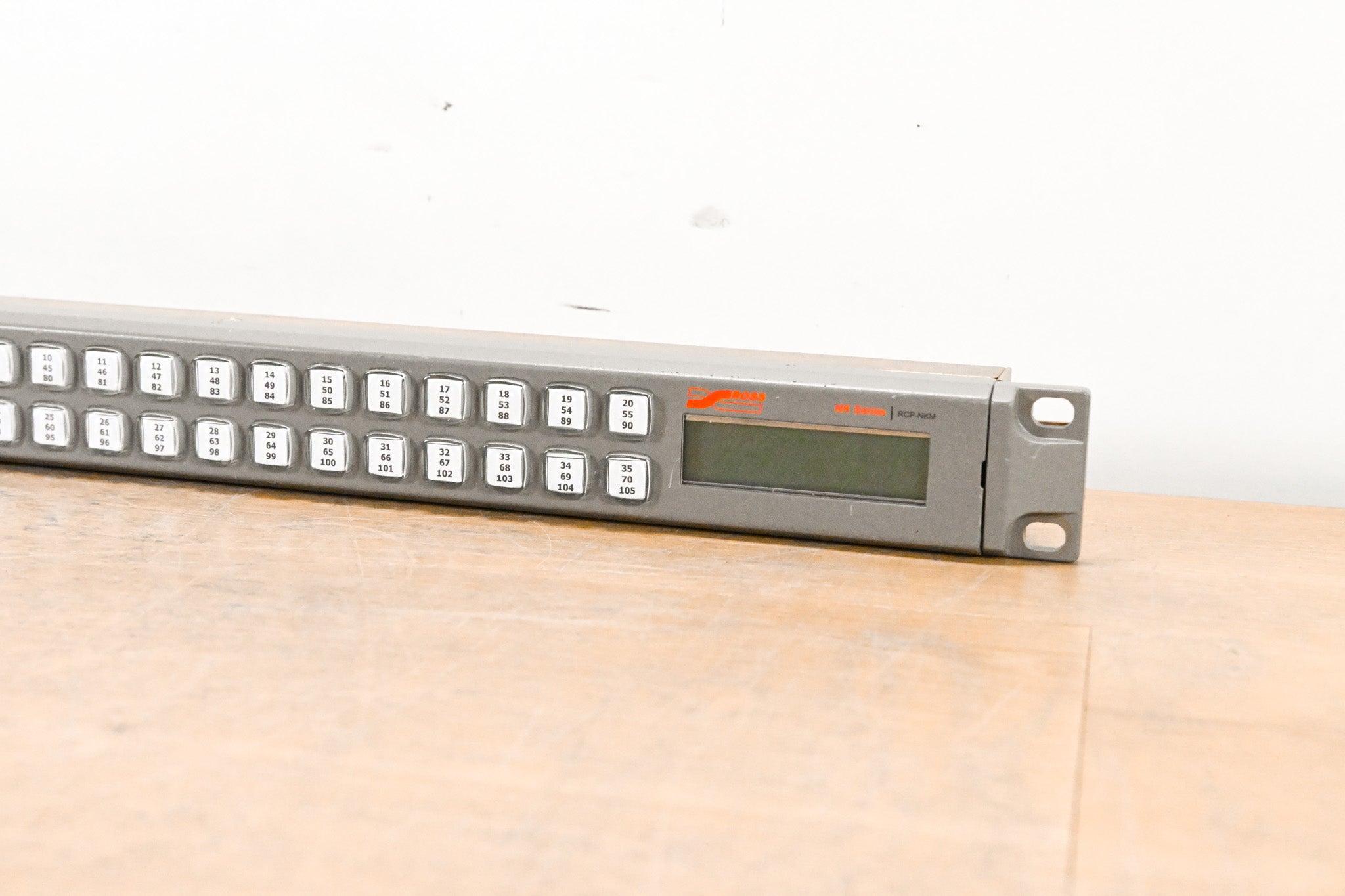 Ross RCP-NKM 1RU Remote Control Panel (NO POWER SUPPLY)