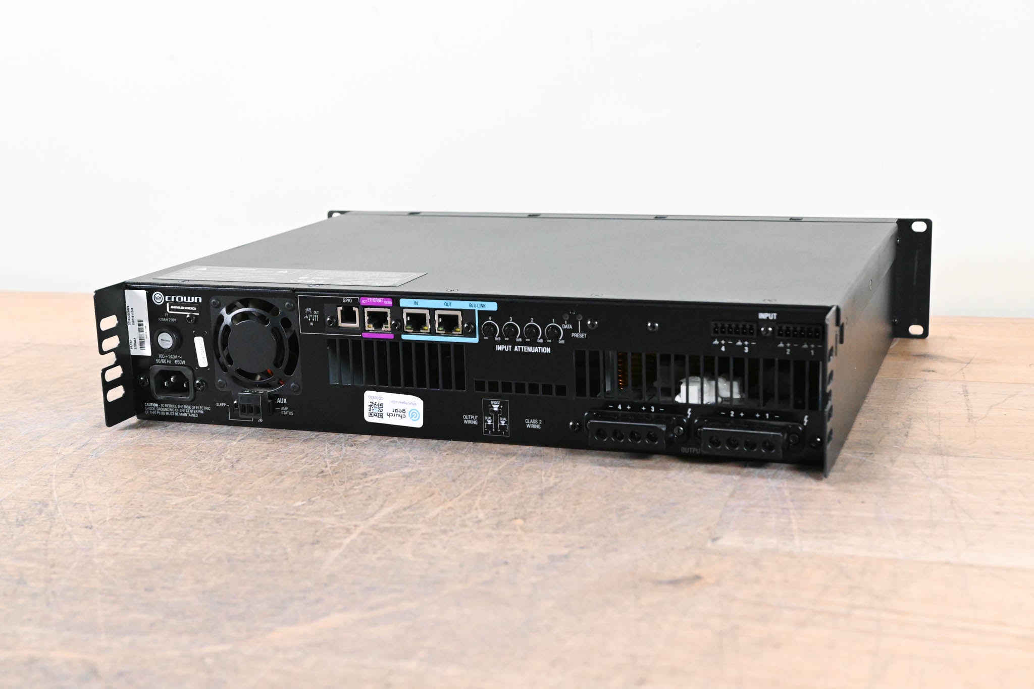 Crown DCi 4|300N DriveCore Install 4-Channel Power Amplifier