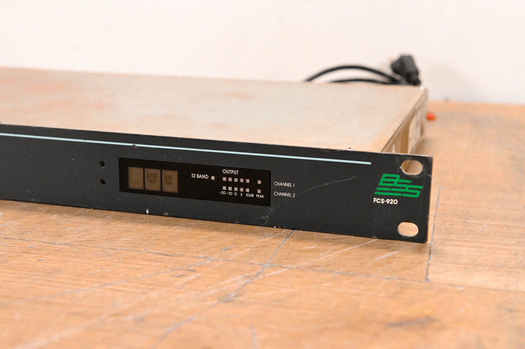 BSS FCS-920 Varicurve Dual Equaliser Analyser Slave Module