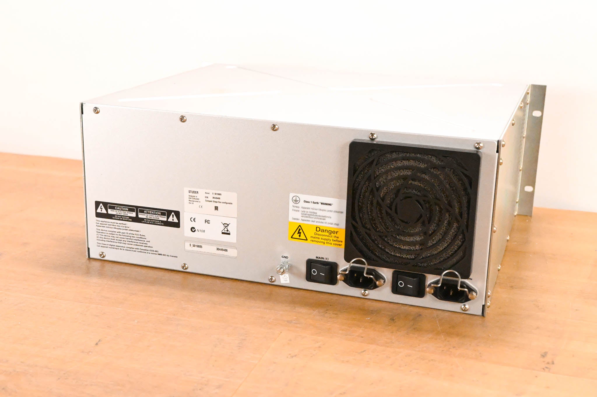 Studer Compact Stagebox - 48 Mic/Line Inputs