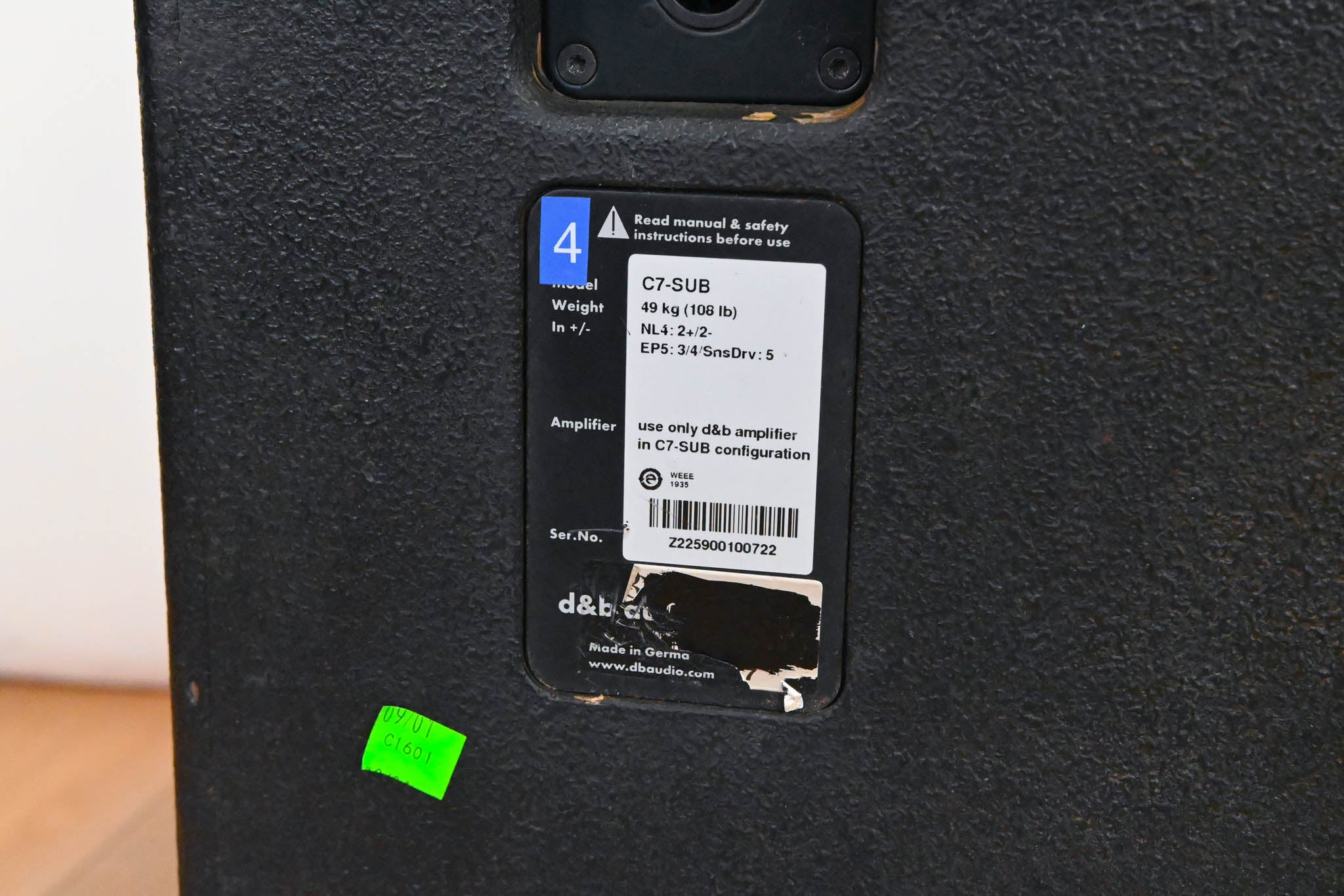 d&b audiotechnik C7-SUB Passive Subwoofer