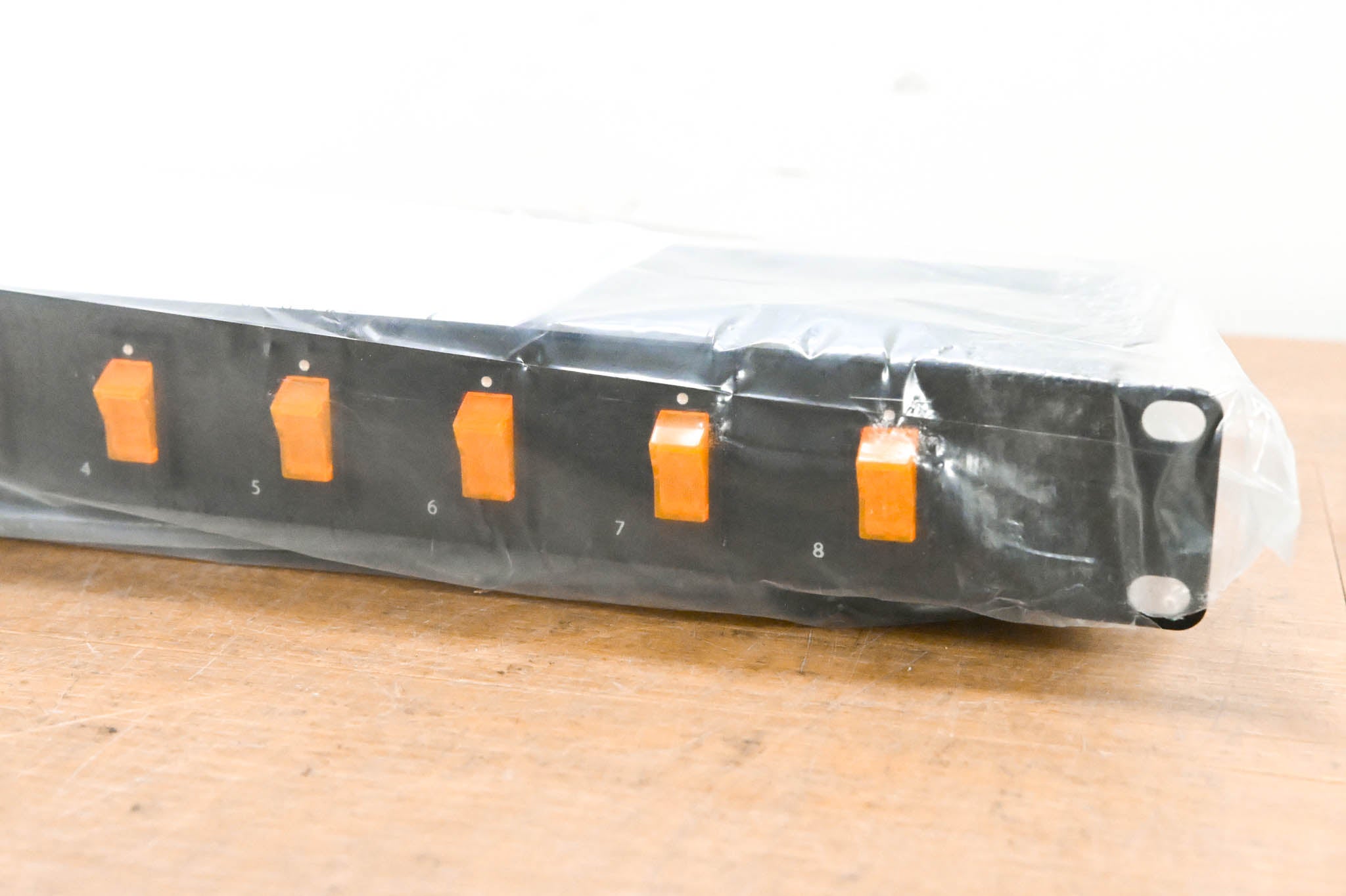 WattBox WB-100-RSW-8 Rack Mount Power Strip with 8 Individual Switches