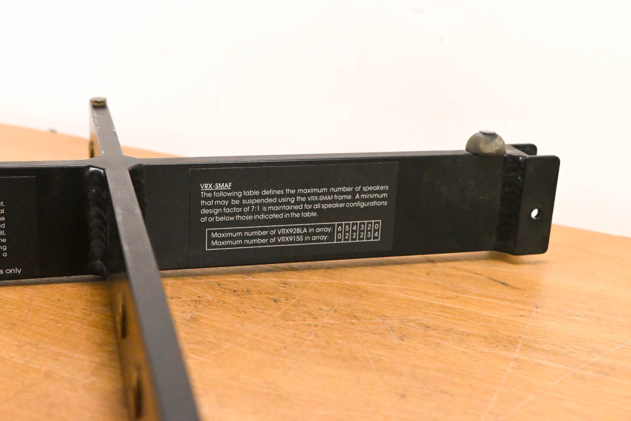 JBL VRX-SMAF Small Array Frame for VRX928LA and VRX915S