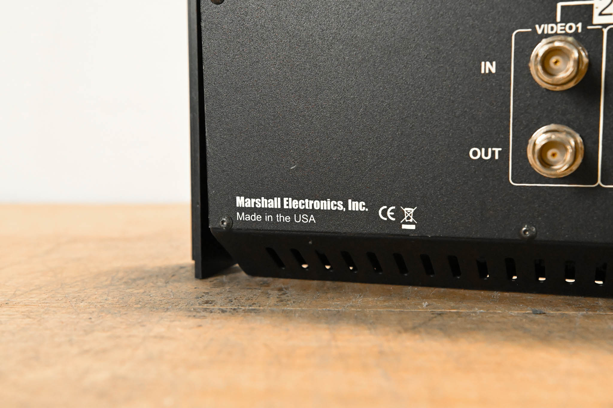 Marshall V-R72DP-2C Dual 7" Rackmount LCD Monitors (NO POWER SUPPLY)