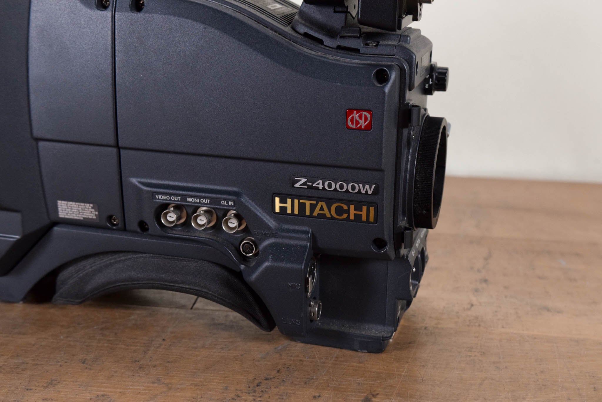 Hitachi Z-4000W CCD Camcorder with CX-Z3A Triax Adapter