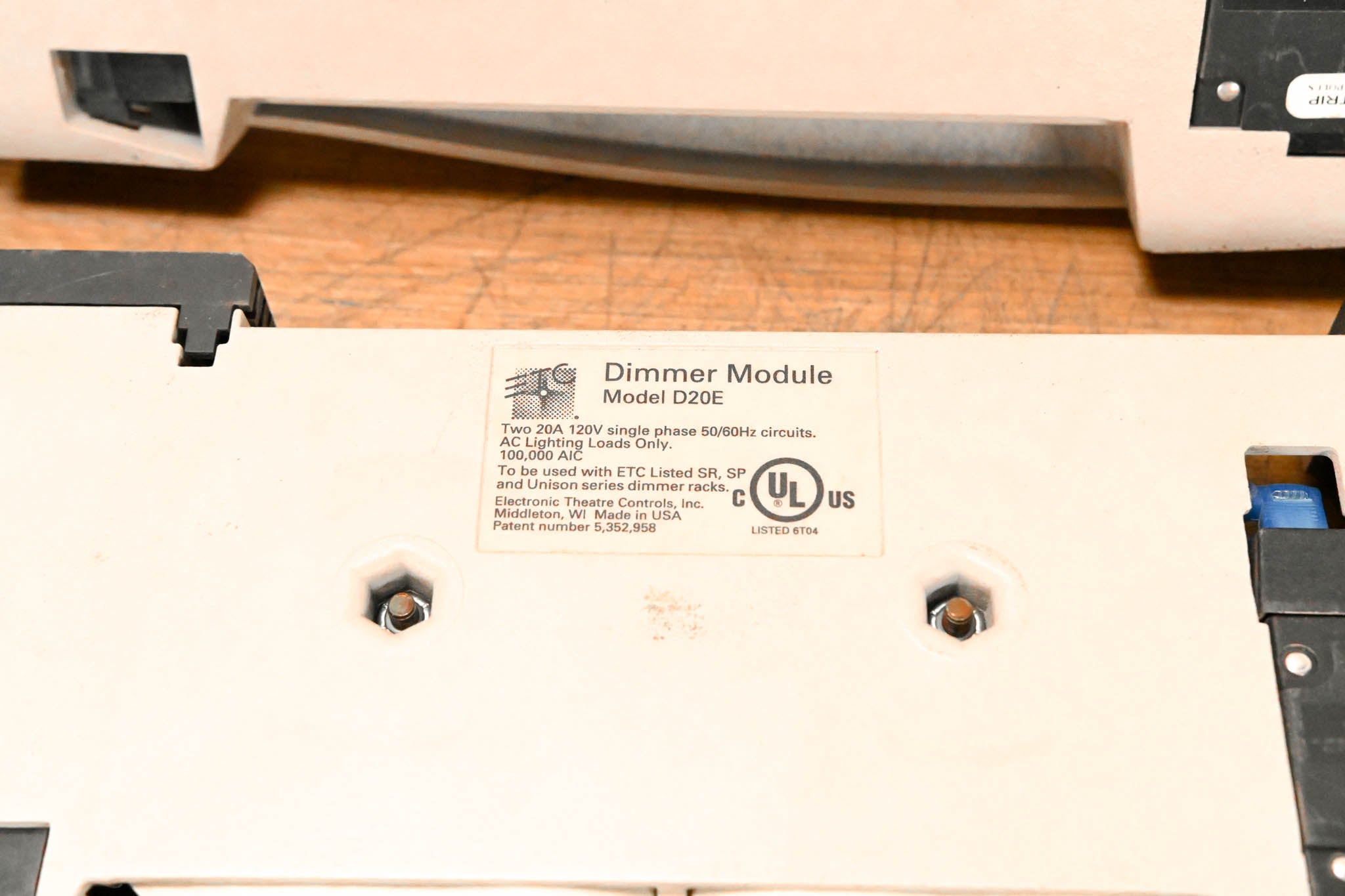 ETC D20E Dual 20A Dimmer Module (Pack of 4)