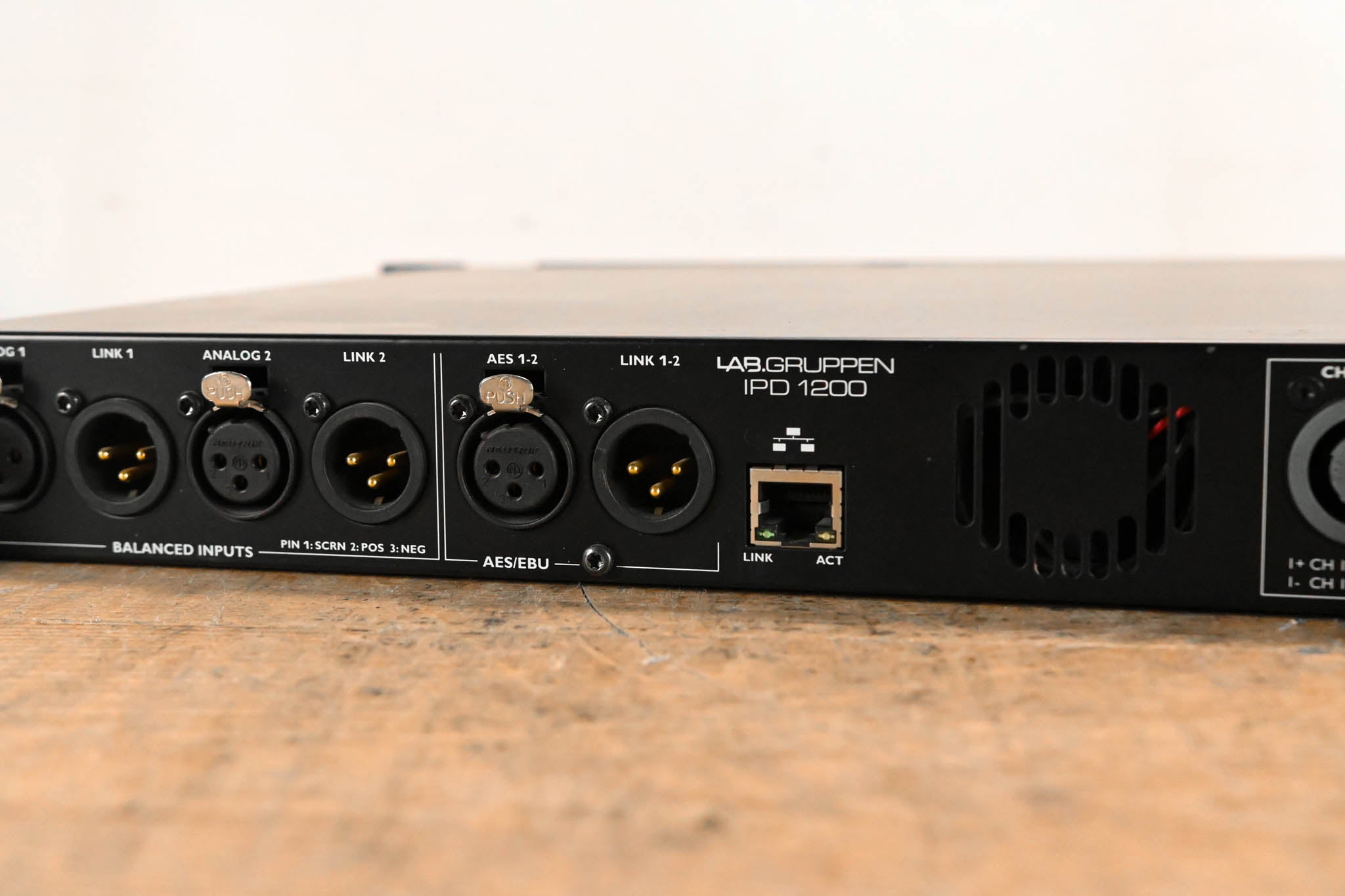 Lab Gruppen IPD 1200 1200W 2-Channel DSP-Controlled Power Amplifier