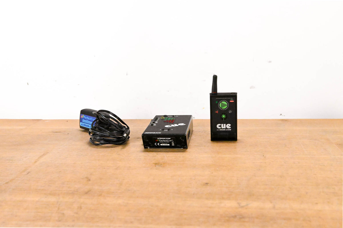 DSan PerfectCue Mini with 4-Button Transmitter and Green Laser Pointer