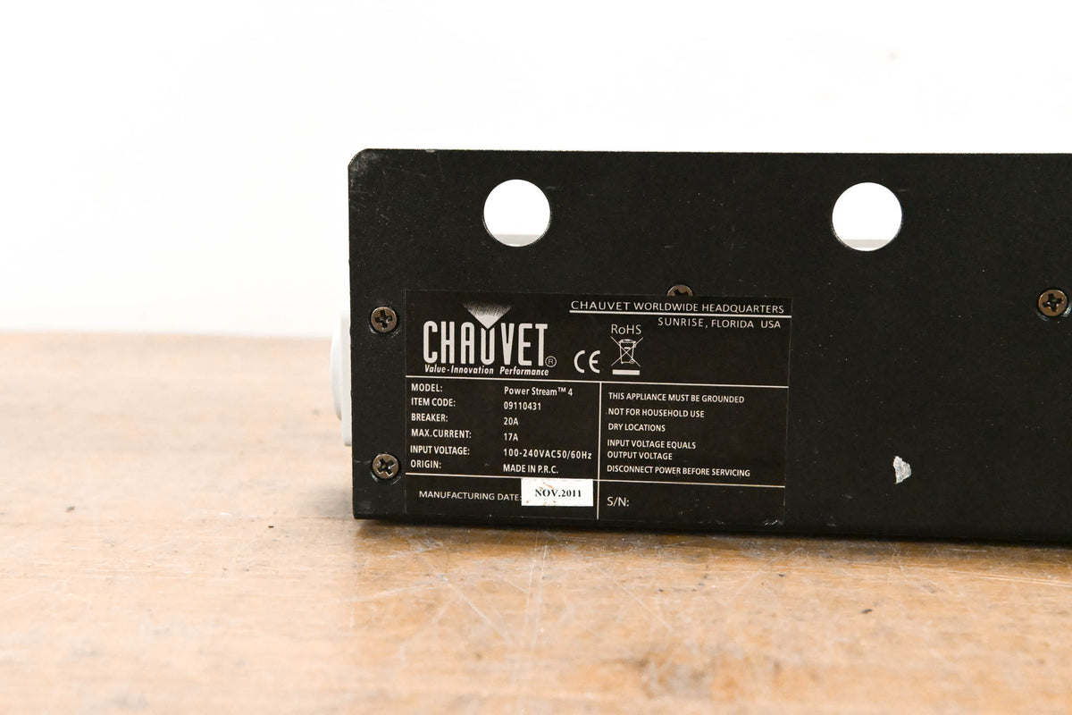 Chauvet PowerStream 4 powerCON Splitter