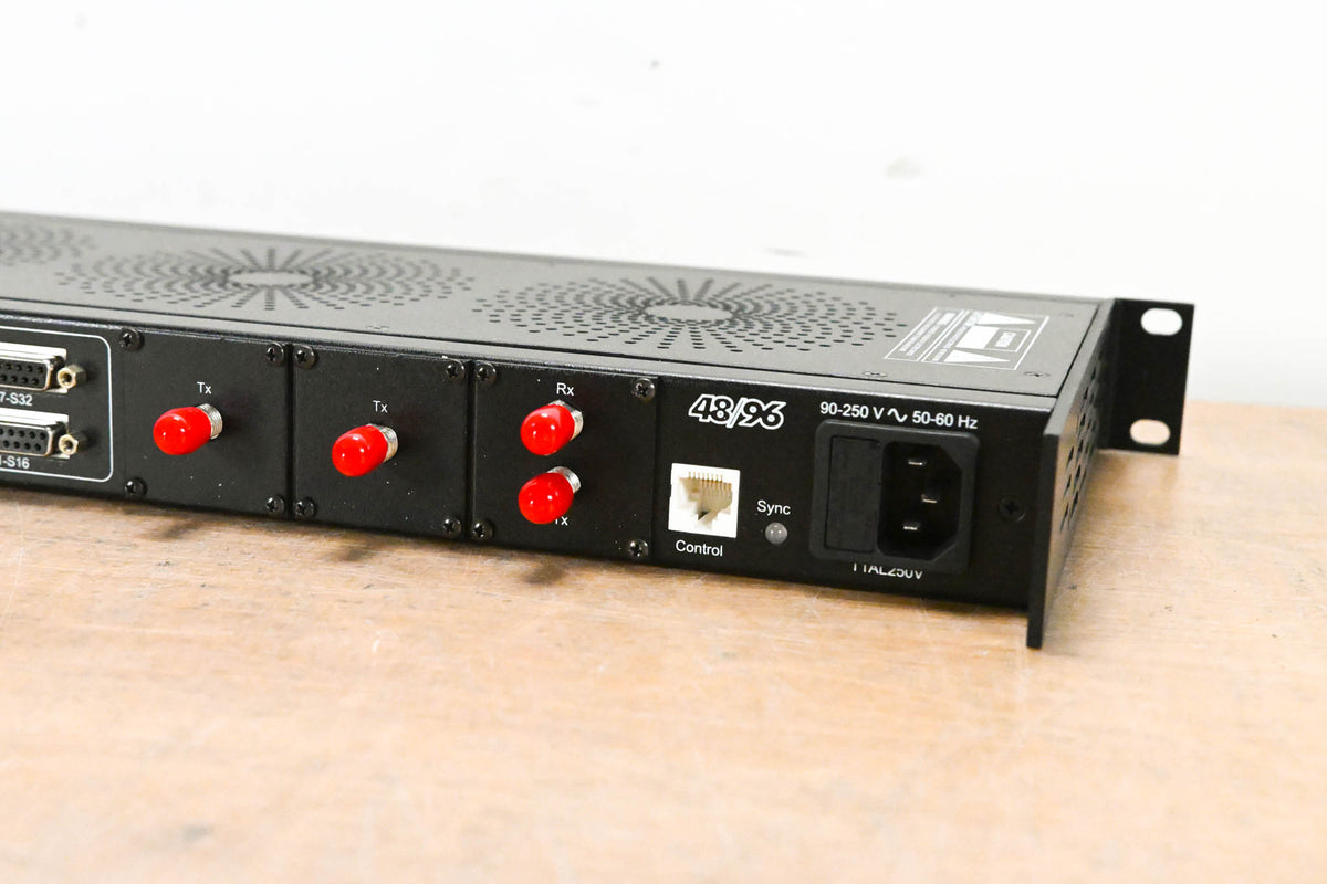Fiberplex VIS-4832 LightViper 32X8 AES Input Fiber Optic Transport